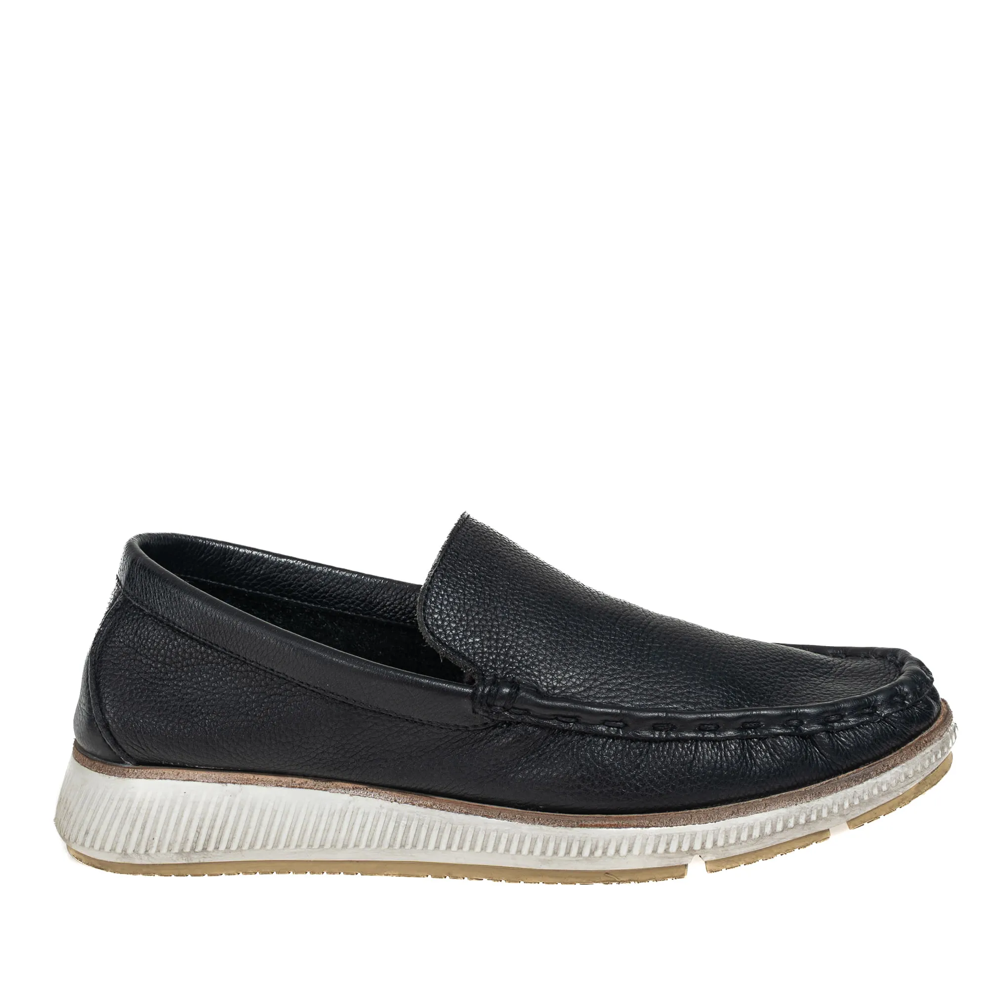 Mocassim Ricardo Almeida em Couro Preto