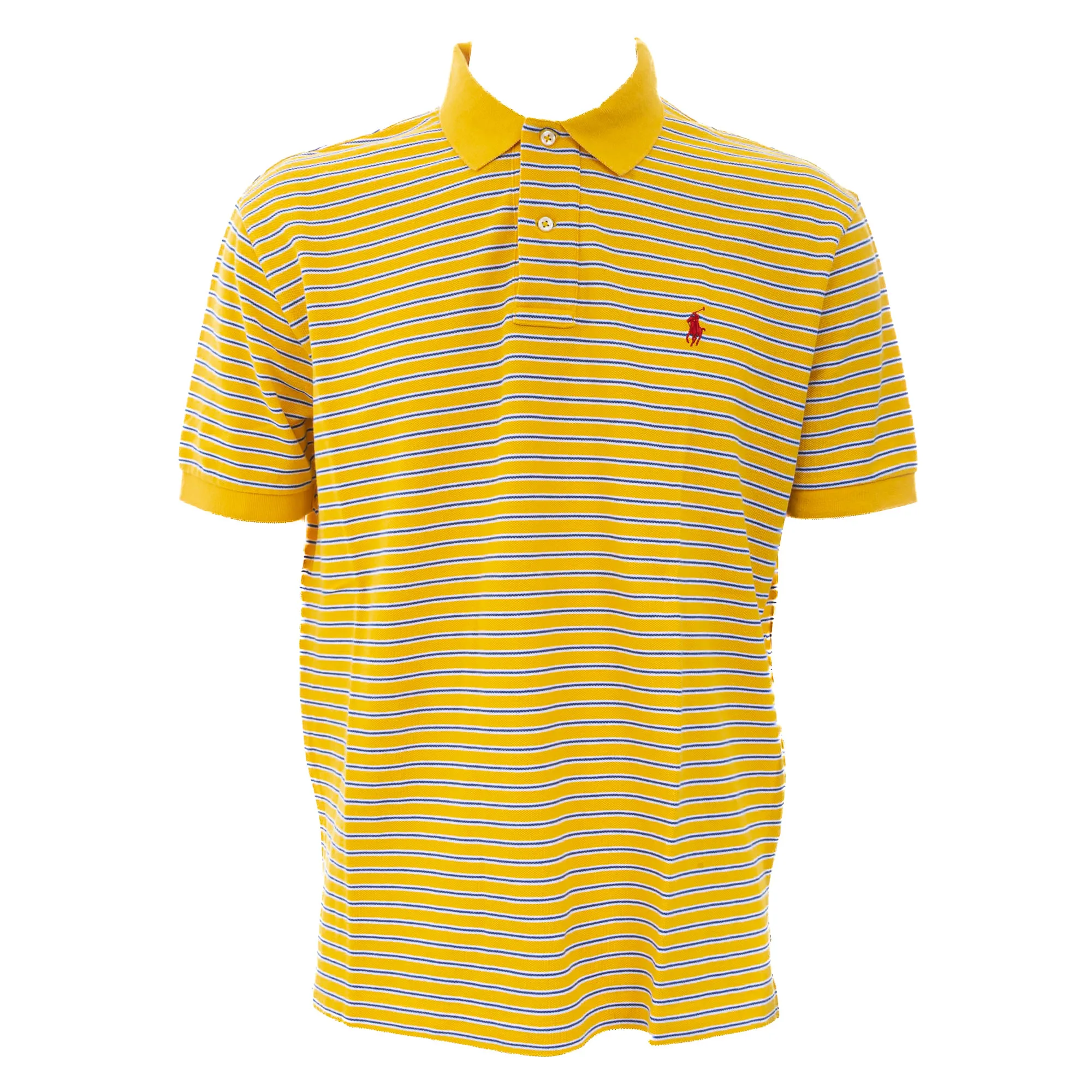 Blusa Polo Ralph Lauren Listrada Amarela