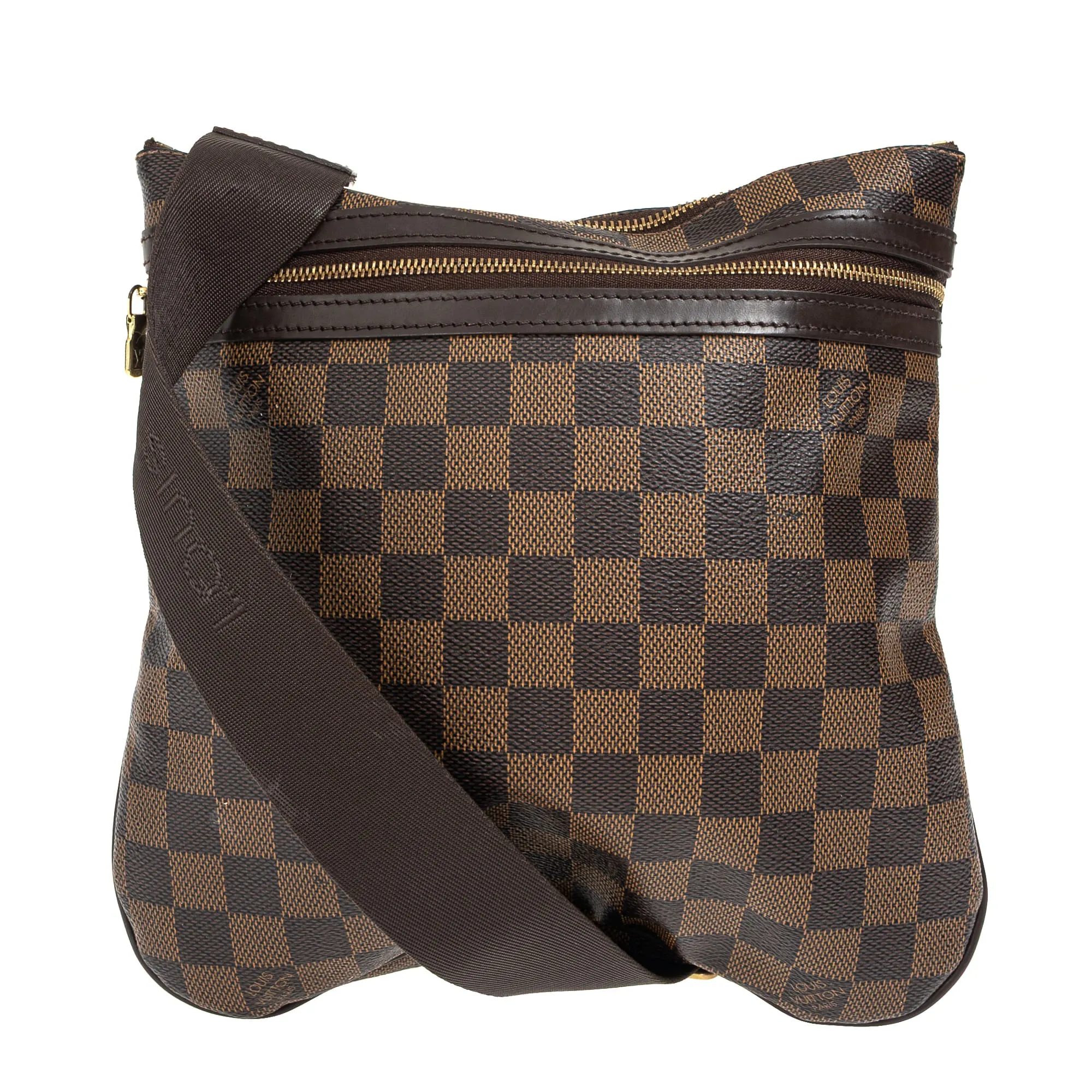 Bolsa Louis Vuitton Pochette Bosphore Damier Ebene