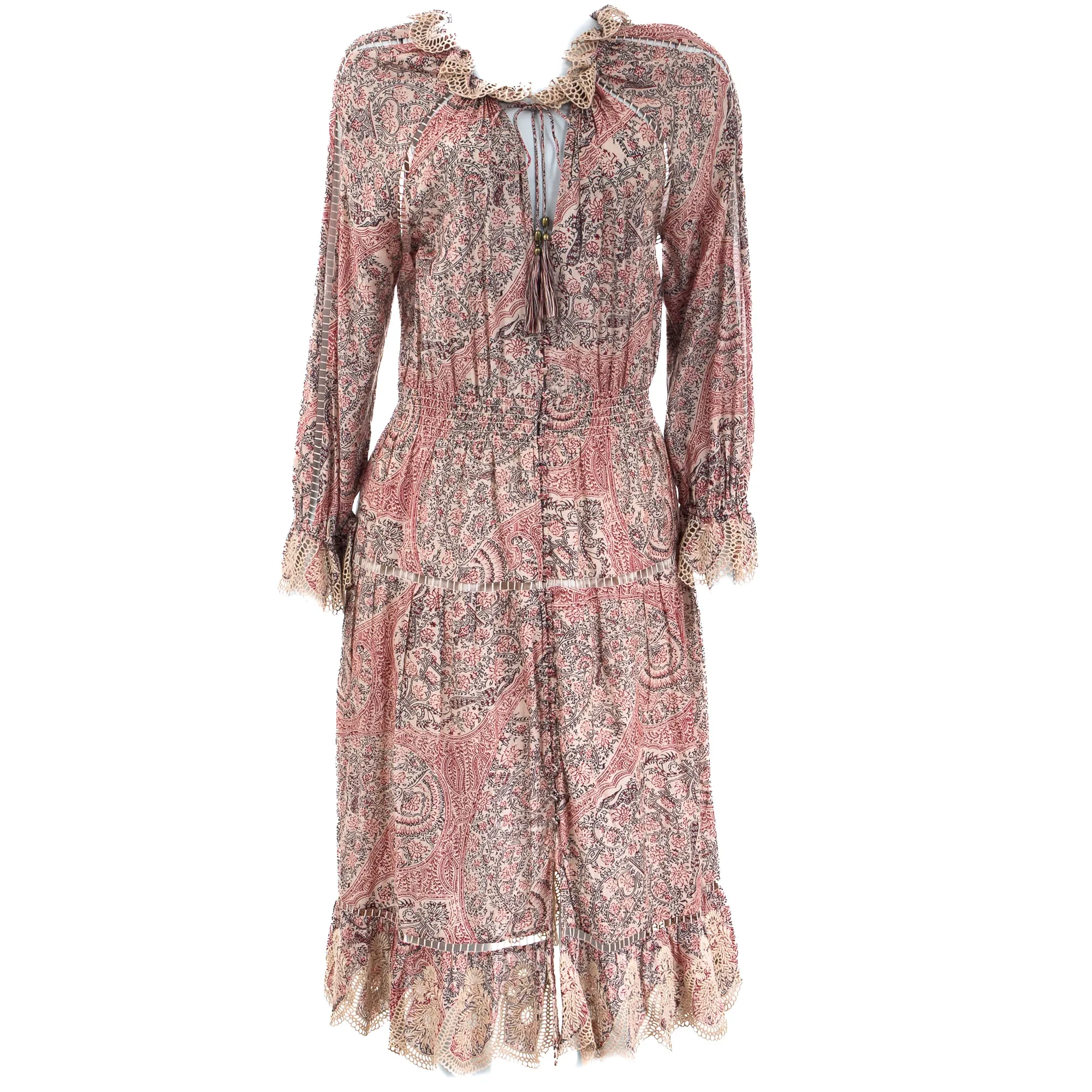 Vestido Zimmermann Estampado