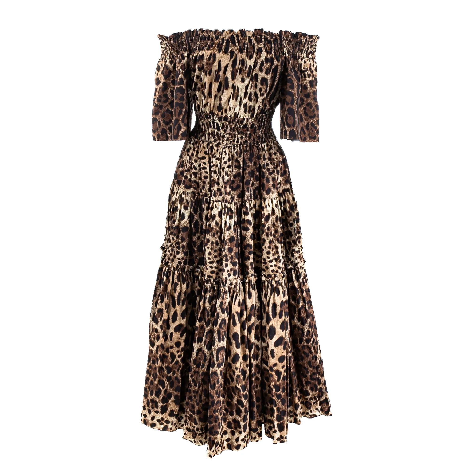 Vestido Dolce & Gabbana Animal Print