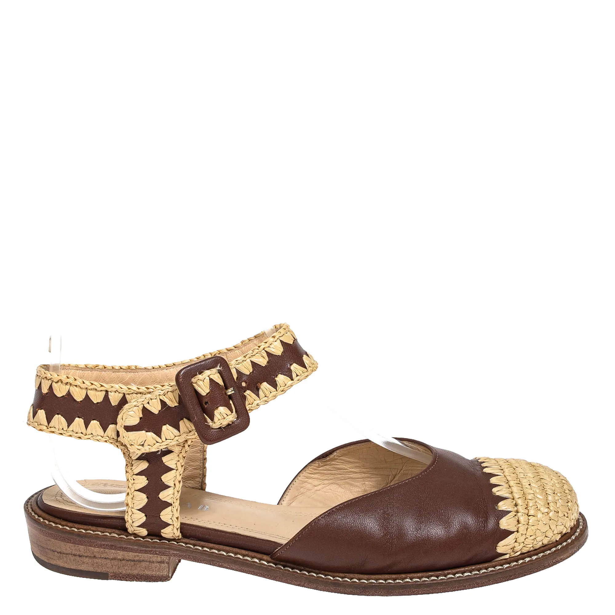 Sapatilha Marcela B Rasteira Gaia Marrom