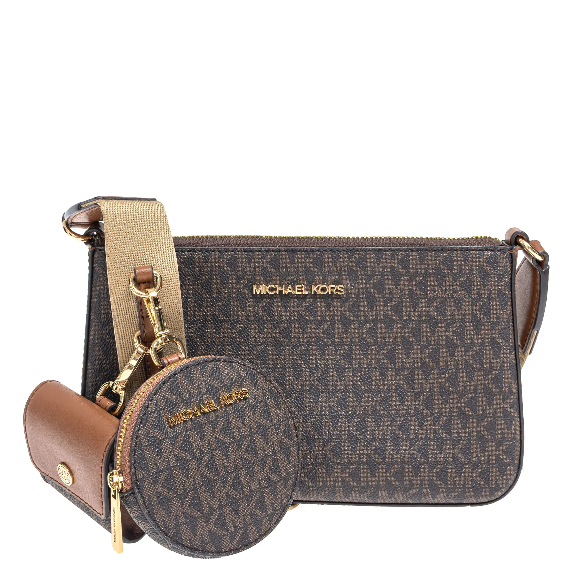 Bolsa Michael Kors Transversal Monograma