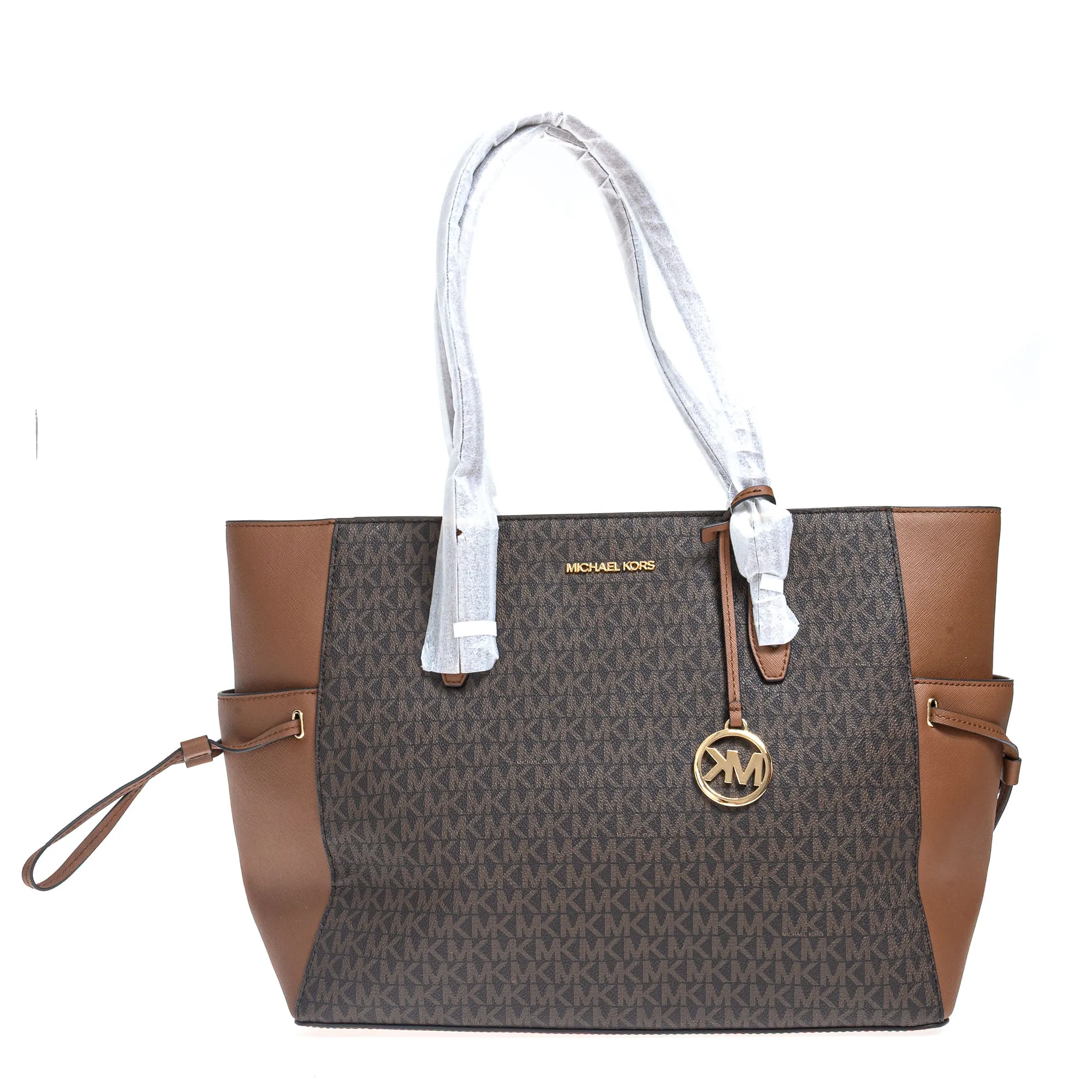 Bolsa Michael Kors Gylli Tote Monograma Marrom