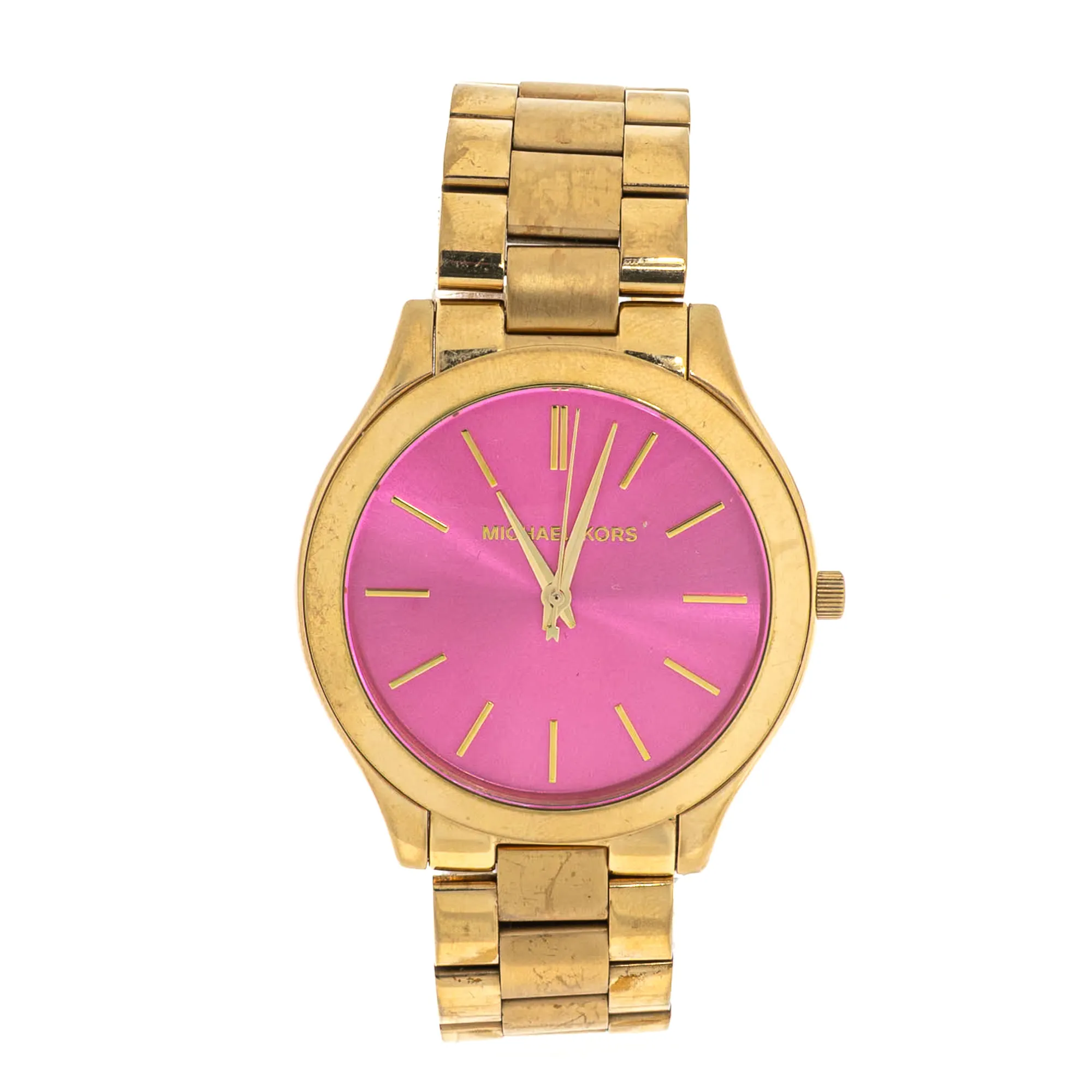 Relógio Michael Kors MK 3264 Dourado e Rosa