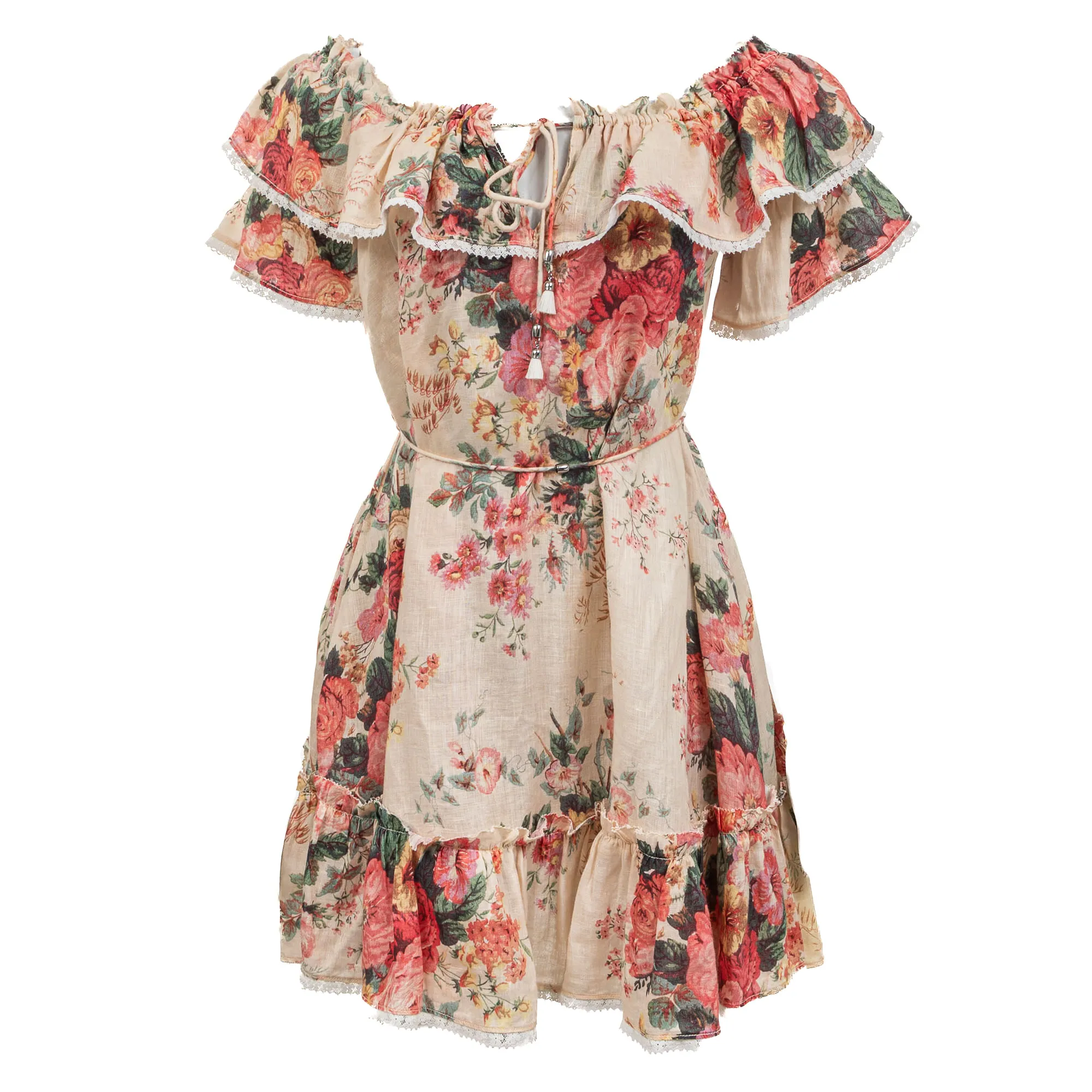 Vestido Zimmermann Cursto Floral