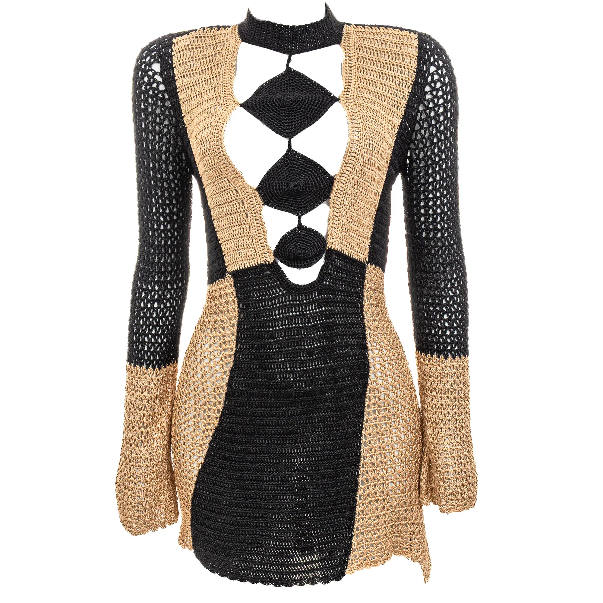 Vestido Andrea Almeida Greta Bicolor