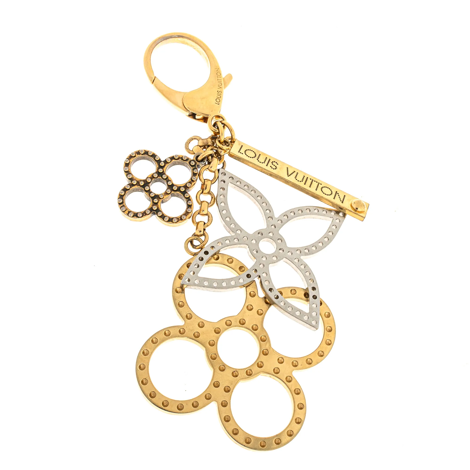 Chaveiro Louis Vuitton Tapage Dourado