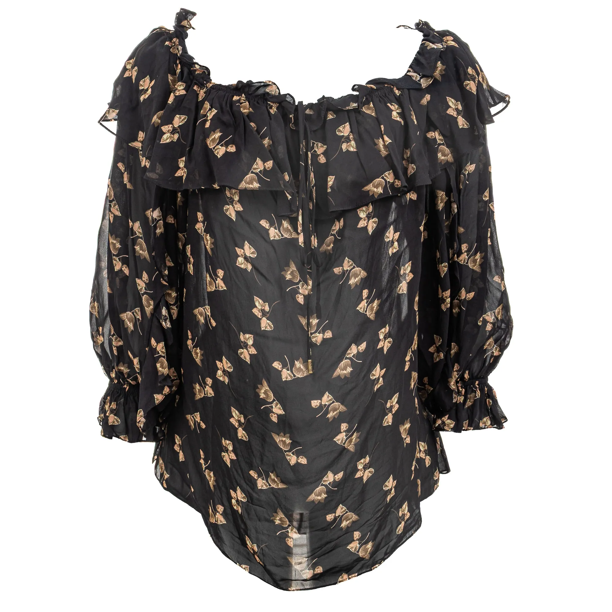 Camisa Bobô Estampada Marinho