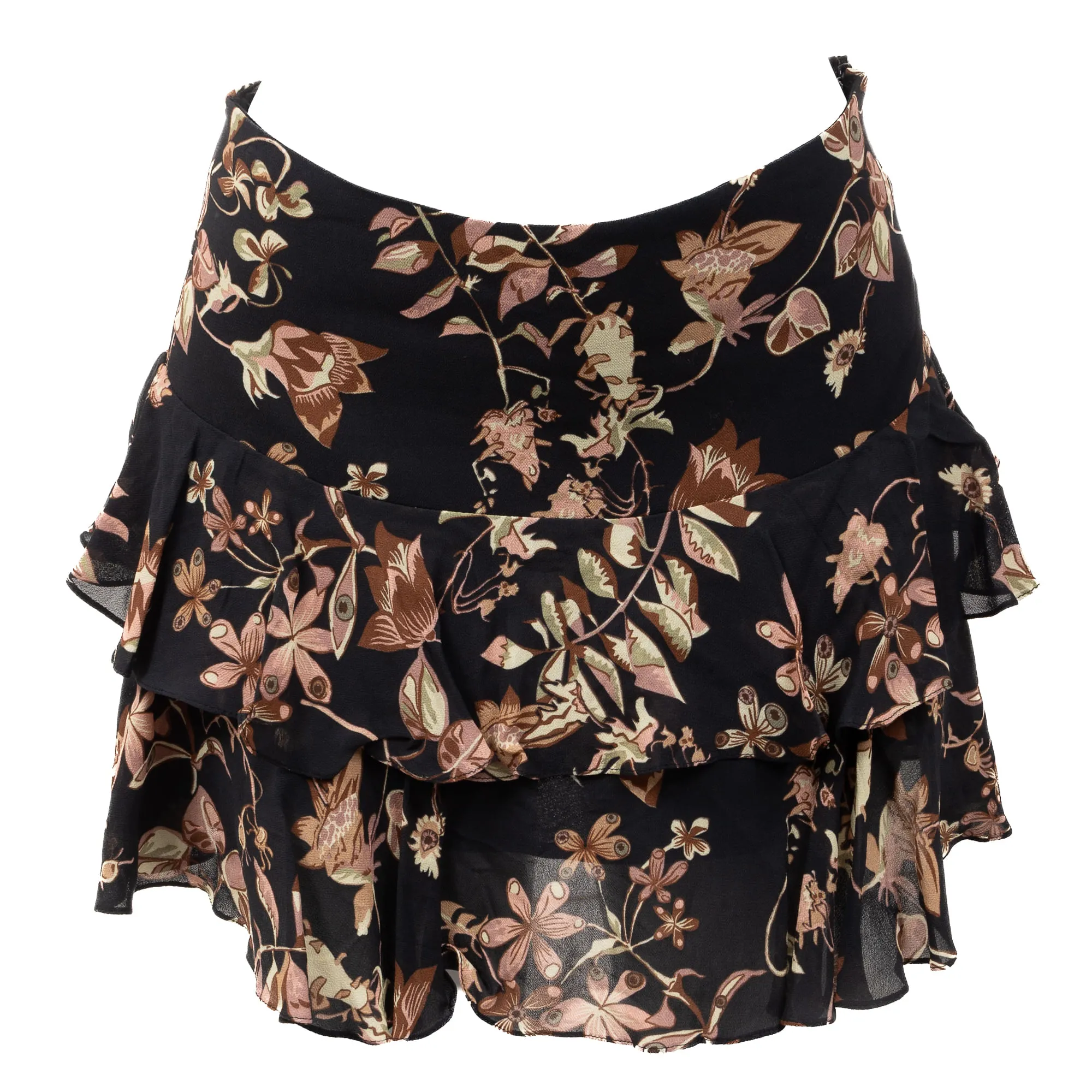 Saia Bobô Estampada Marinho