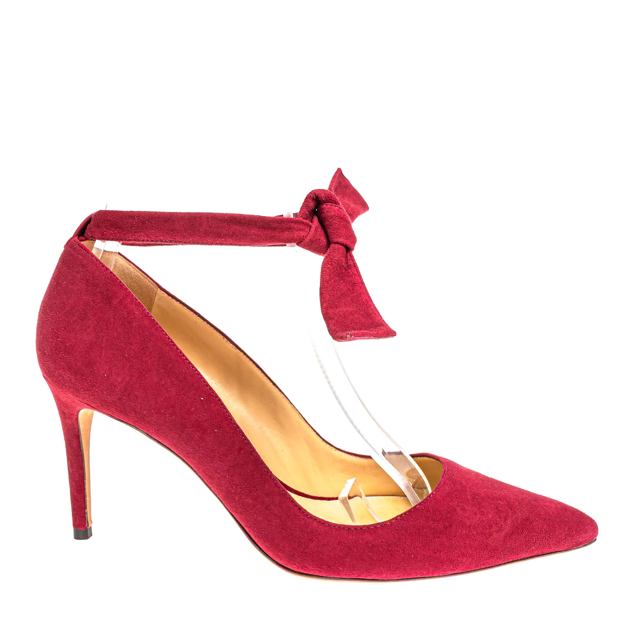 Scarpin Alexandre Birman Camurça Vermelho