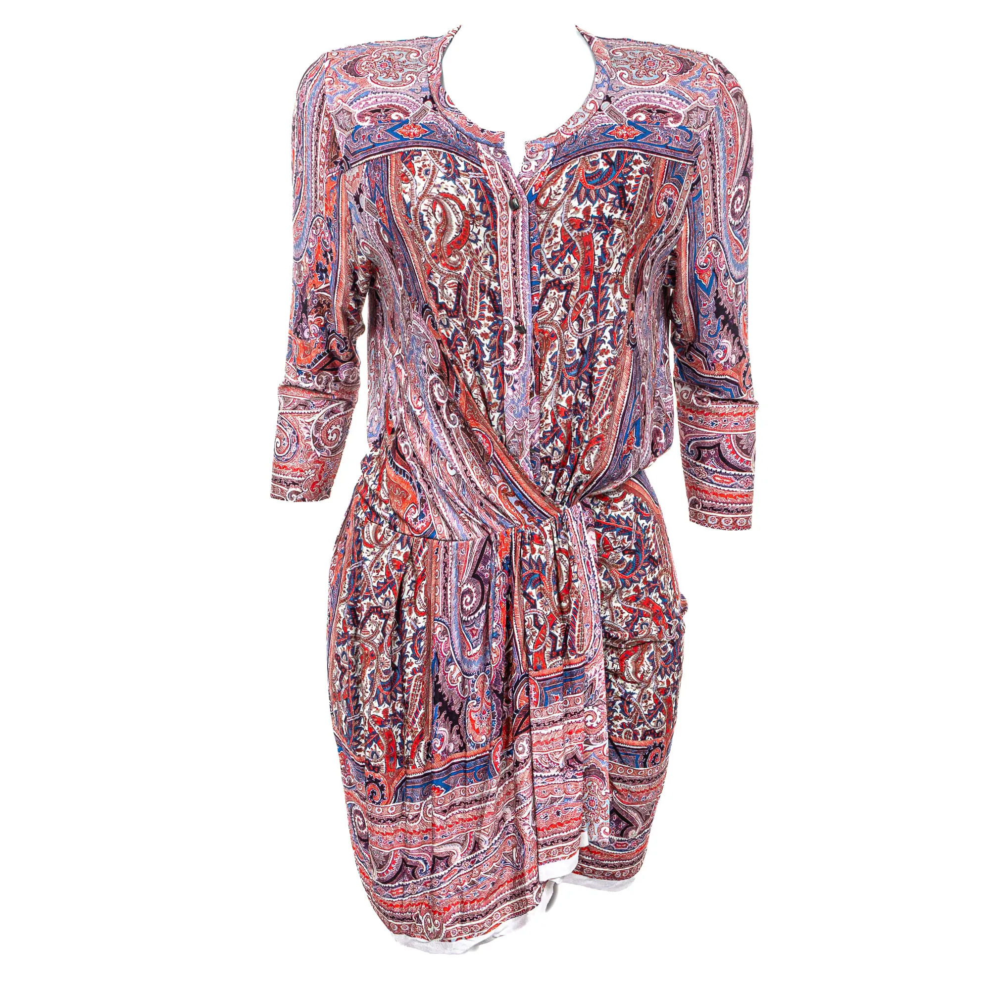 Vestido Isabel Marant Estampado Colorido