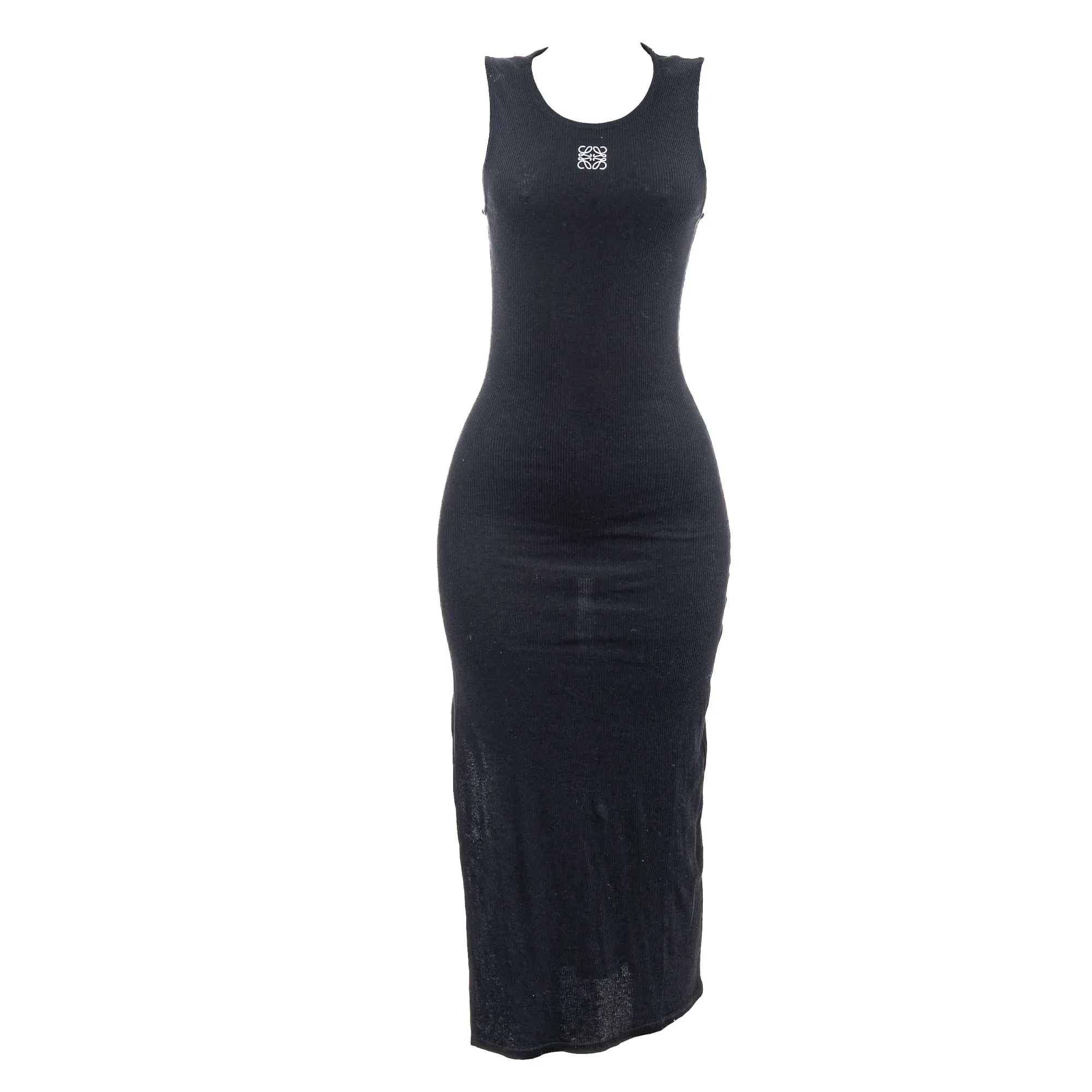 Vestido Loewe Midi Preto