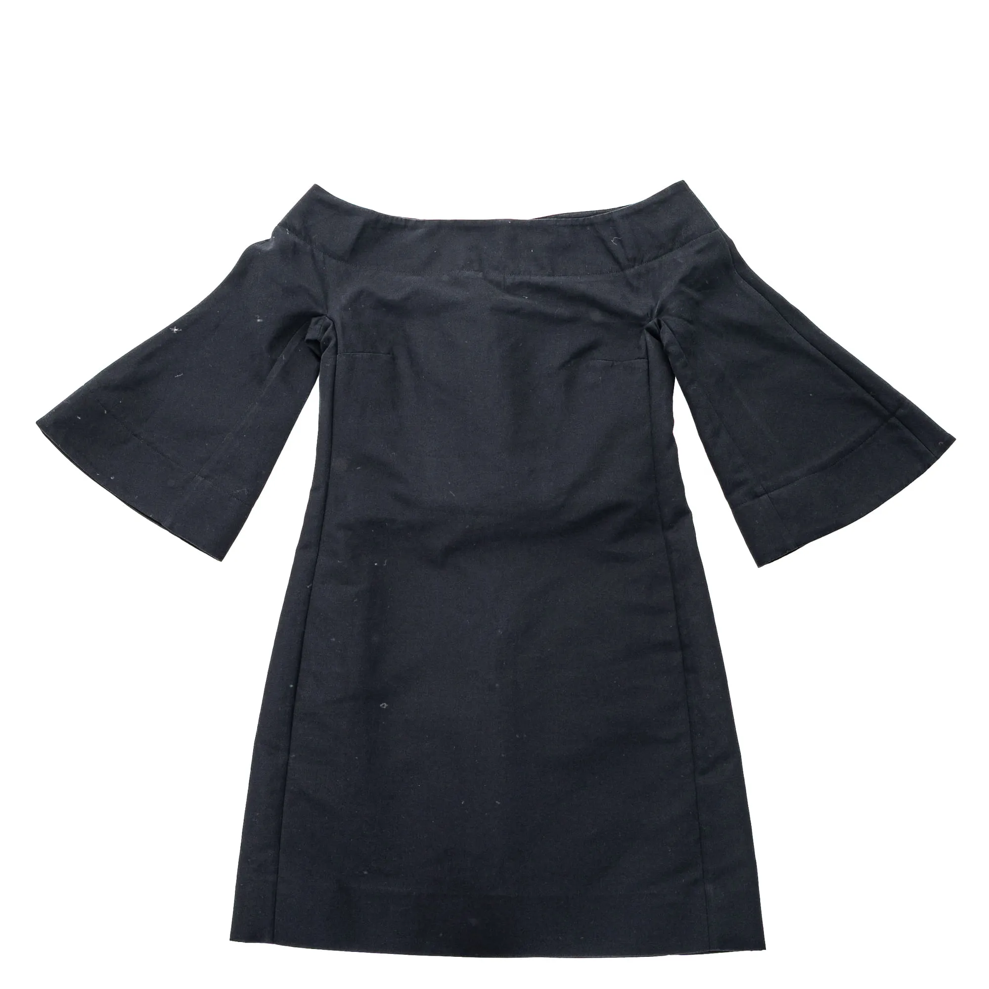 Vestido Marni Ombro a Ombo Preto