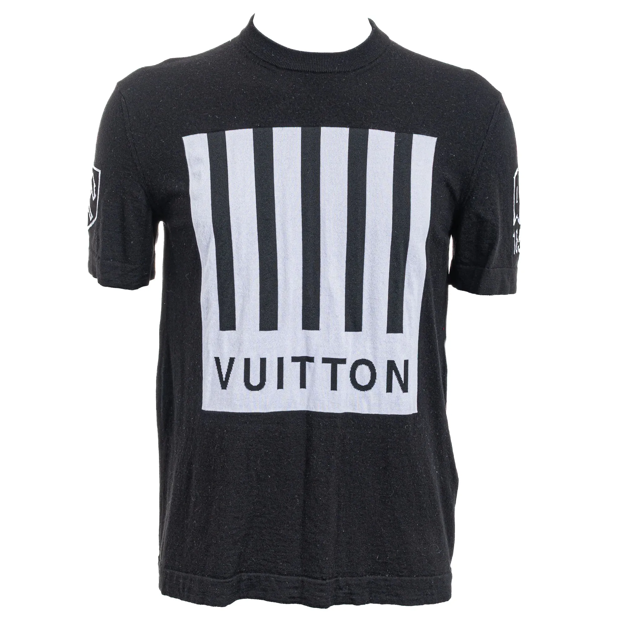 Camiseta Louis Vuitton Preto Estampada