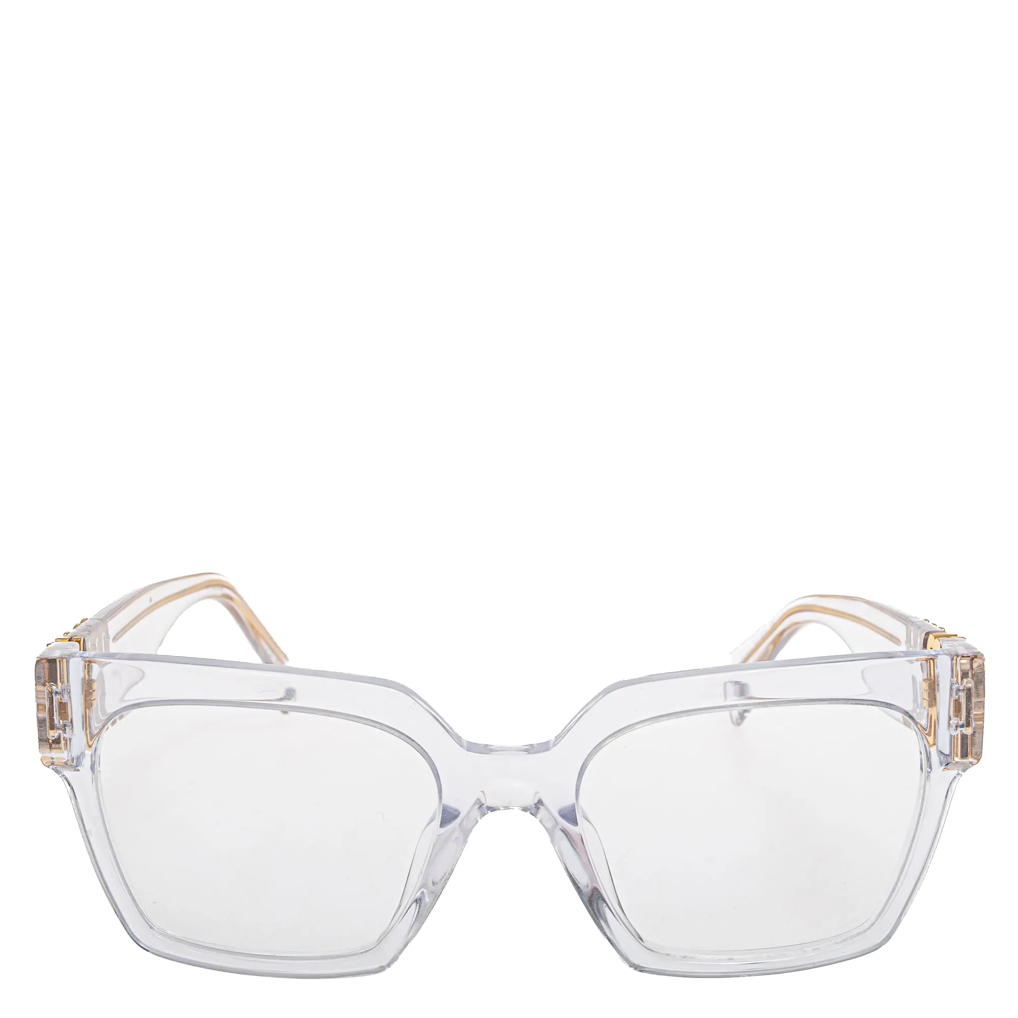 Armação de óculos Miu Miu Acetato Transparente