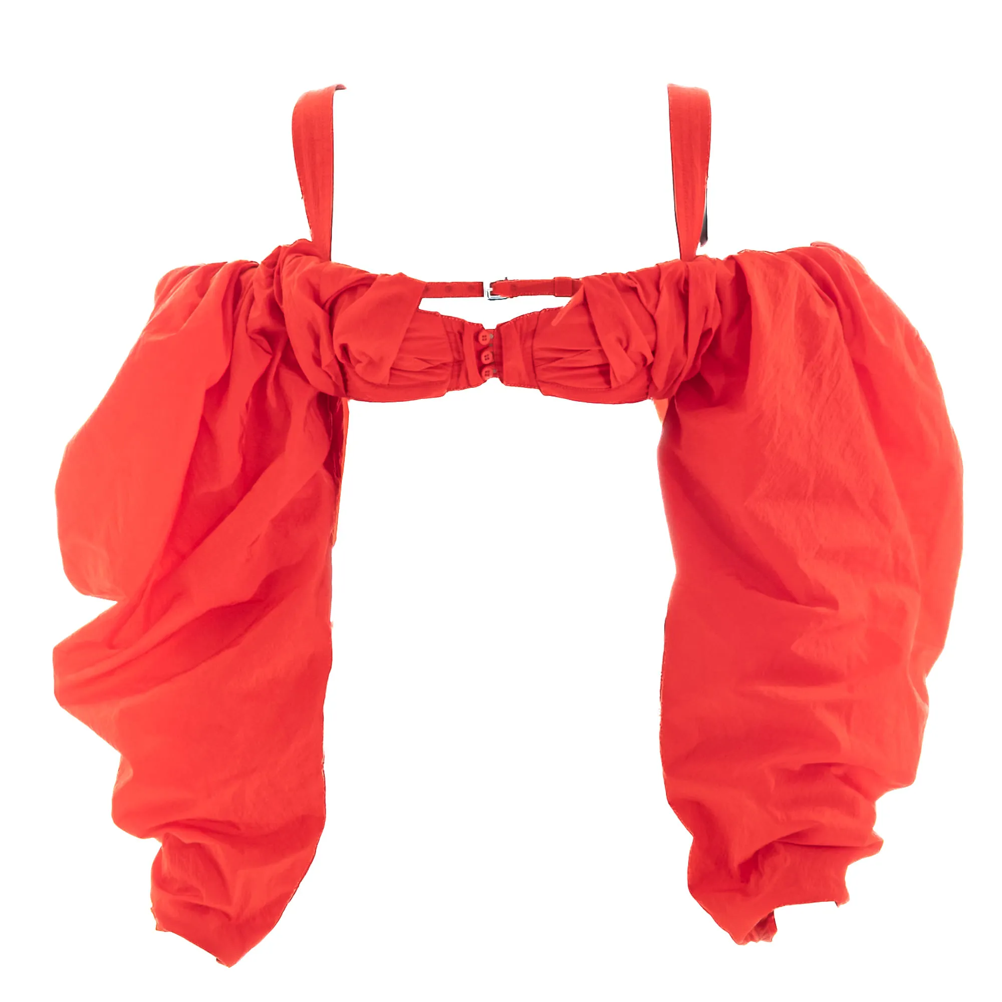 Top Jacquemus Bufante Vermelho