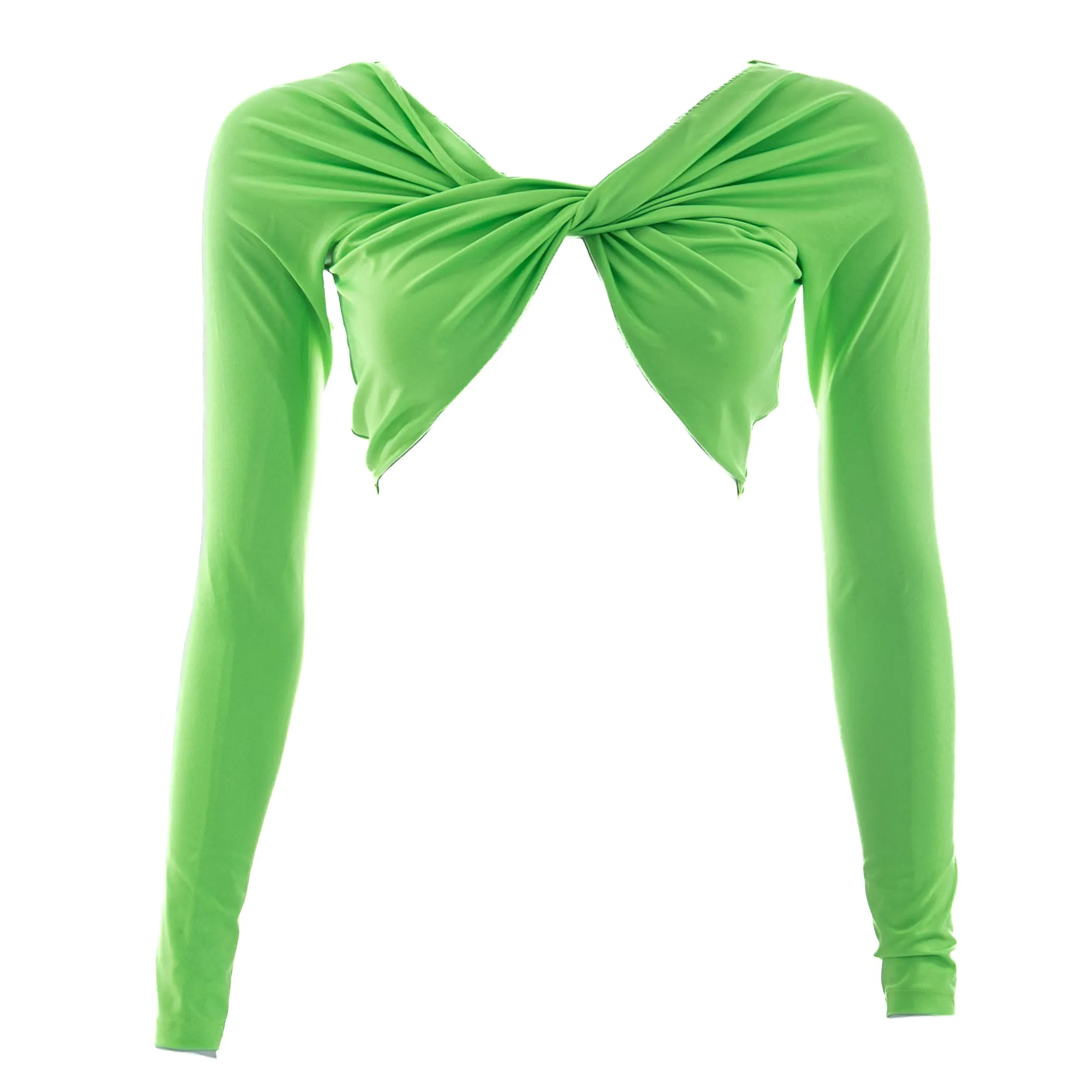 Top Coperni Recortes Verde