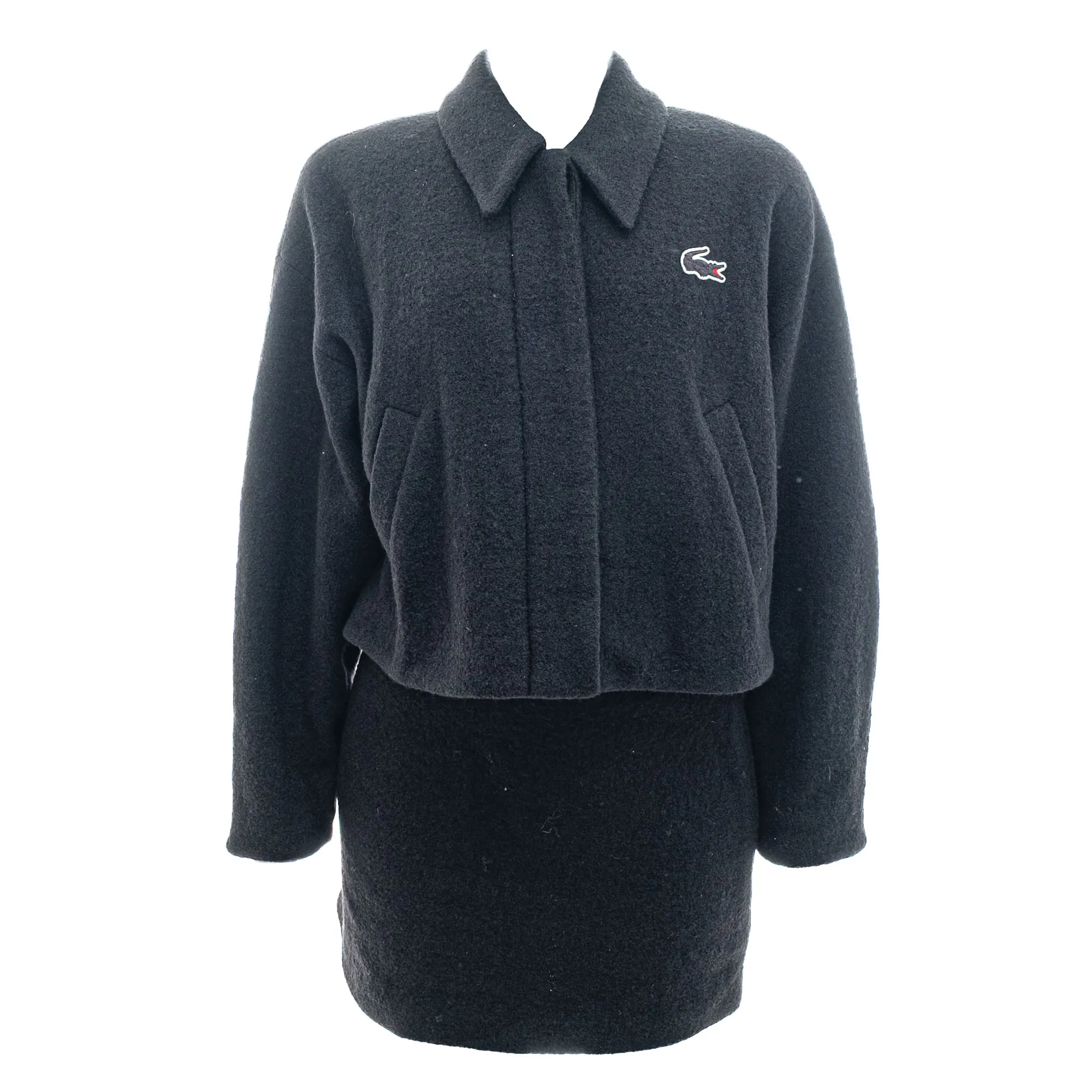 Conjunto Lacoste Saia e Jaqueta Preto