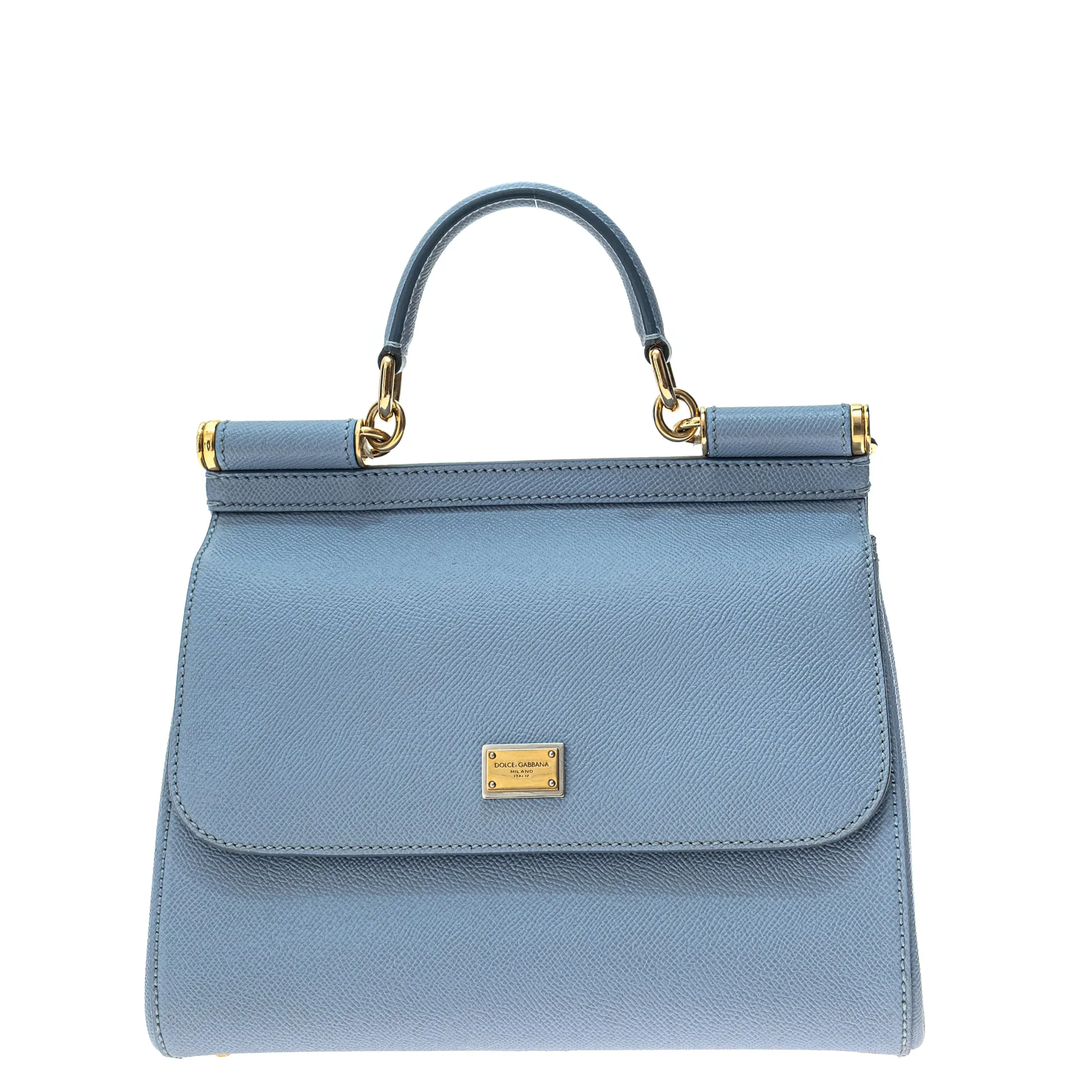 Bolsa Dolce & Gabbana Sicily Couro Azul