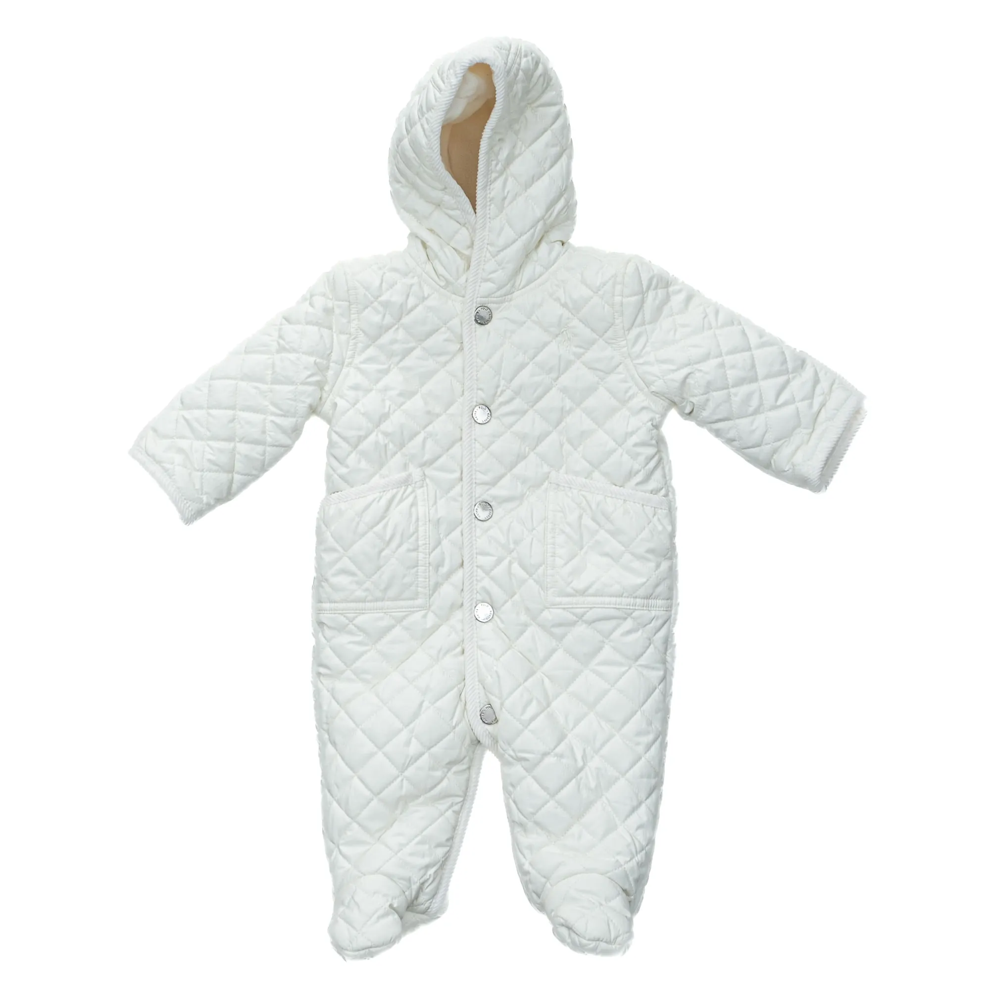 Macacão Ralph Lauren Branco Infantil
