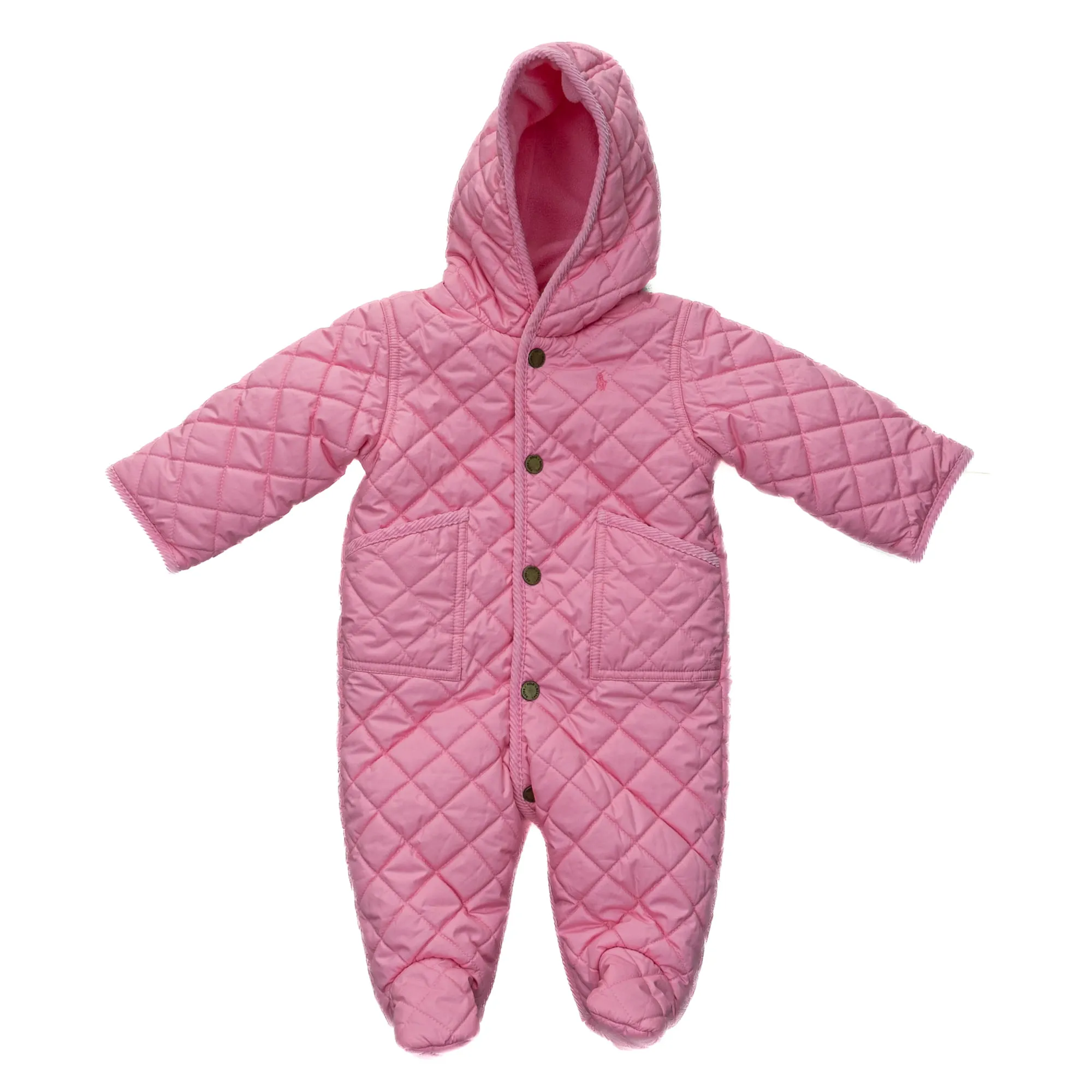 Macacão Ralph Lauren Rosa Infantil