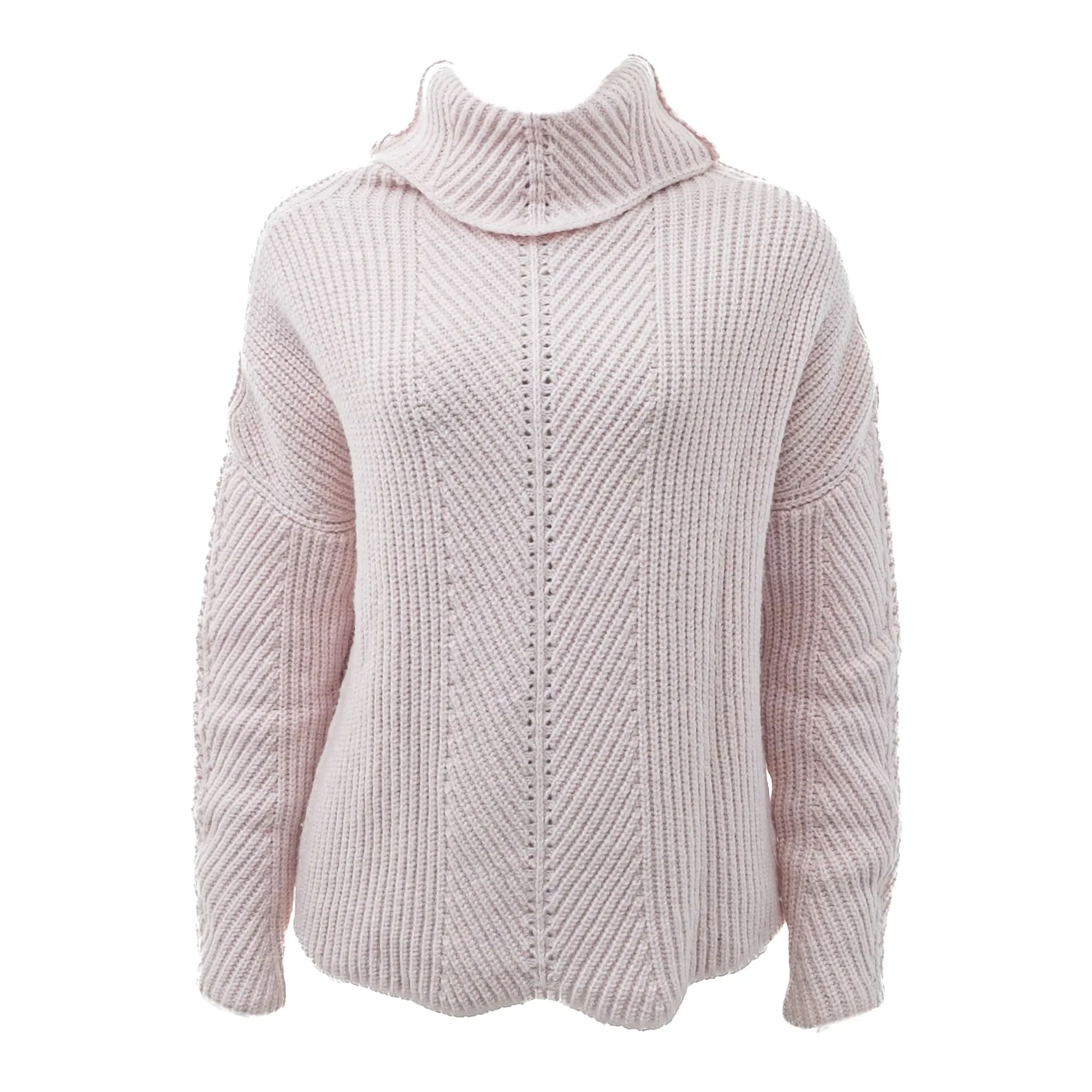 Suéter Maje Tricô Rosa