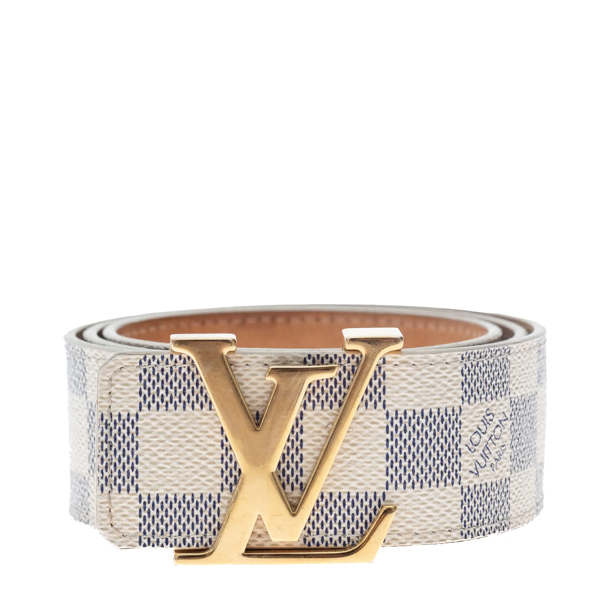 Cinto Louis Vuitton Damier Azur
