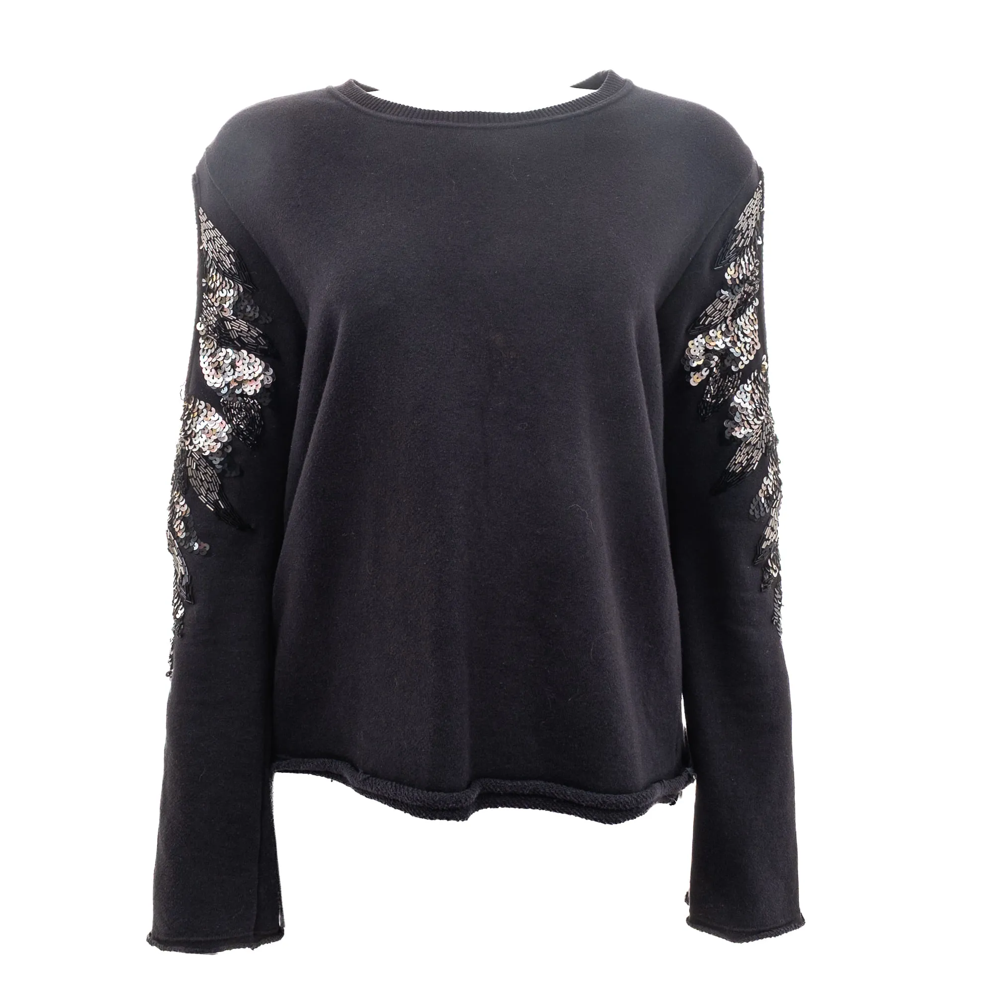 Casaco Andrea Bogosian Preto e Bordado