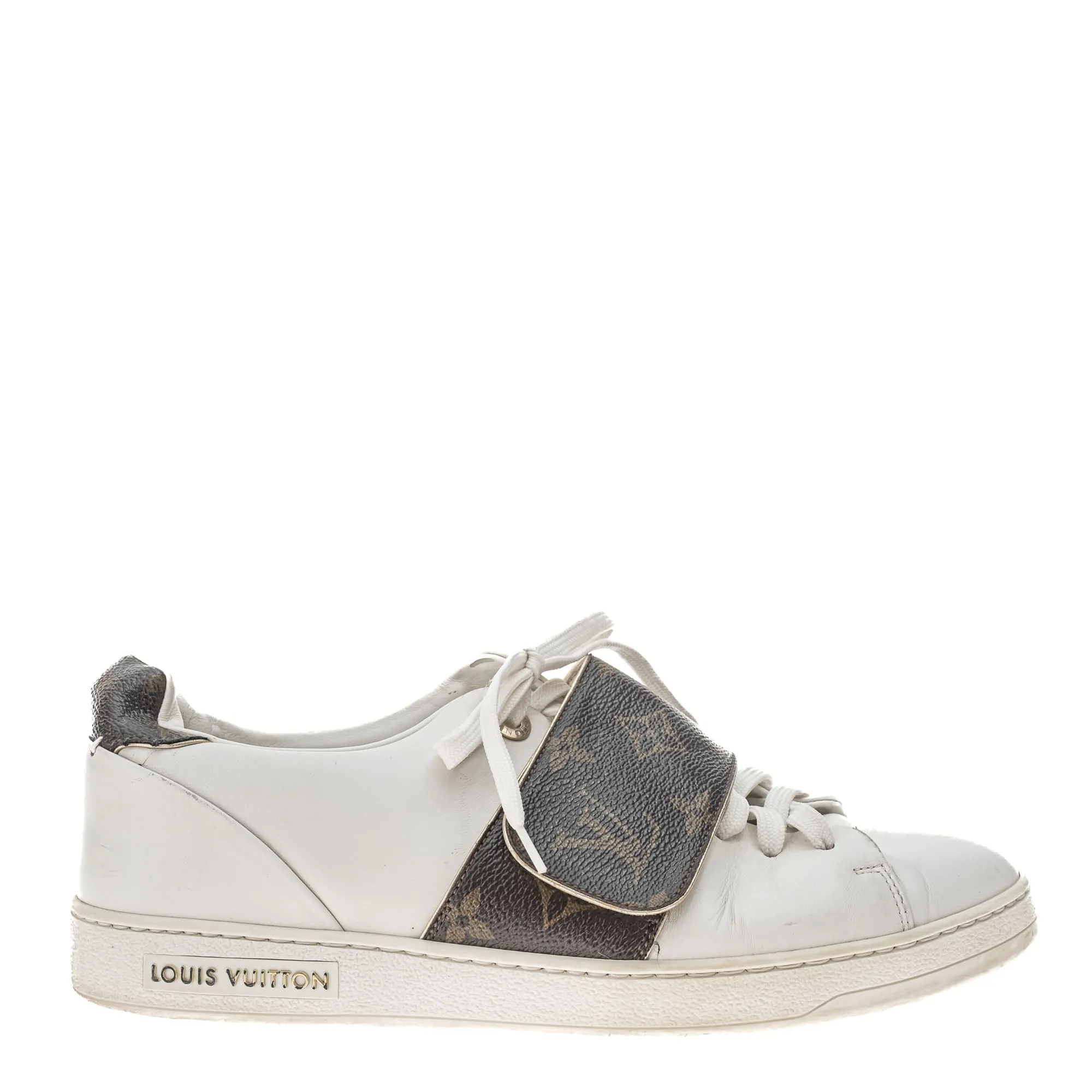 Tênis Louis Vuitton Monograma Frontrow Branco