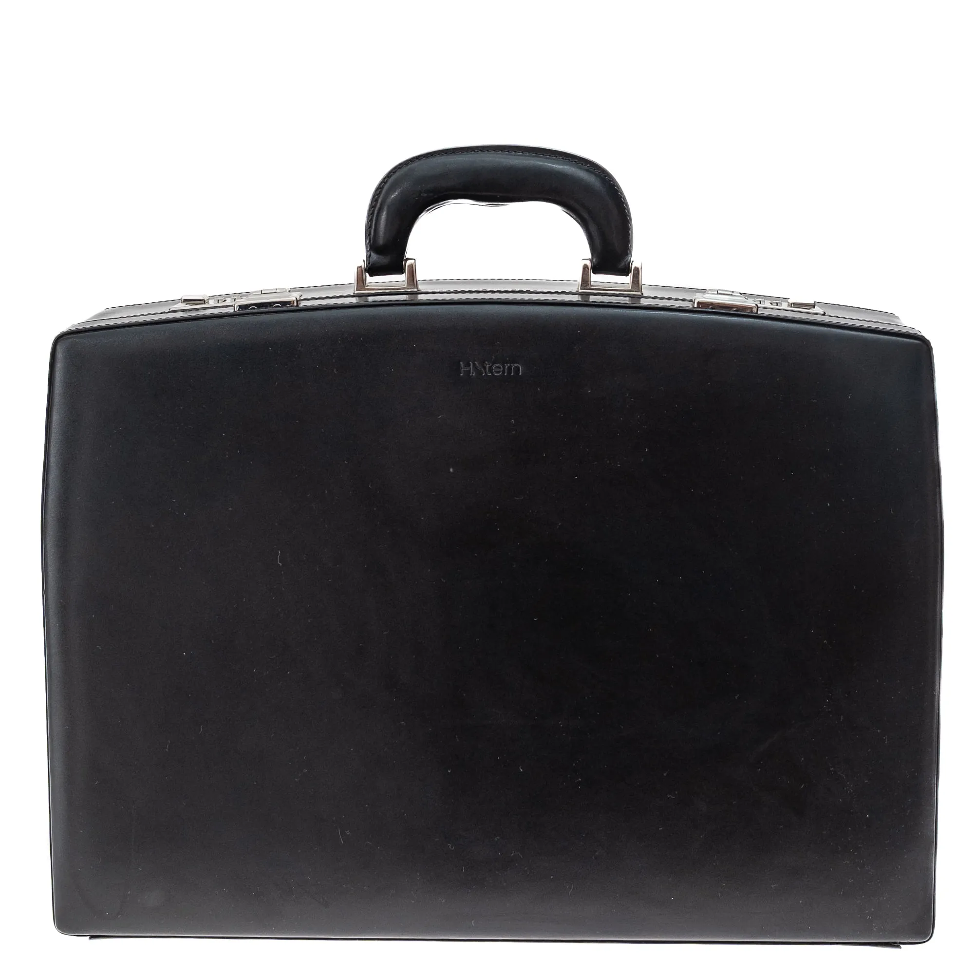 Pasta H.Stern Couro Preta