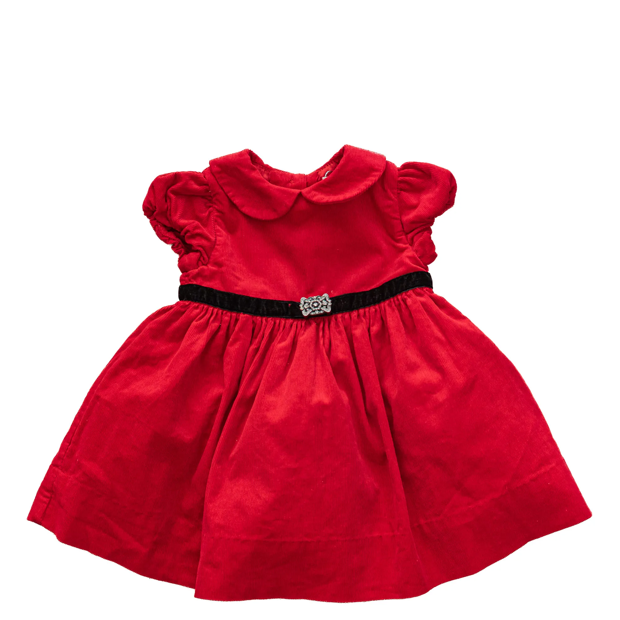 Vestido Ralph Lauren Veludo Vermelho