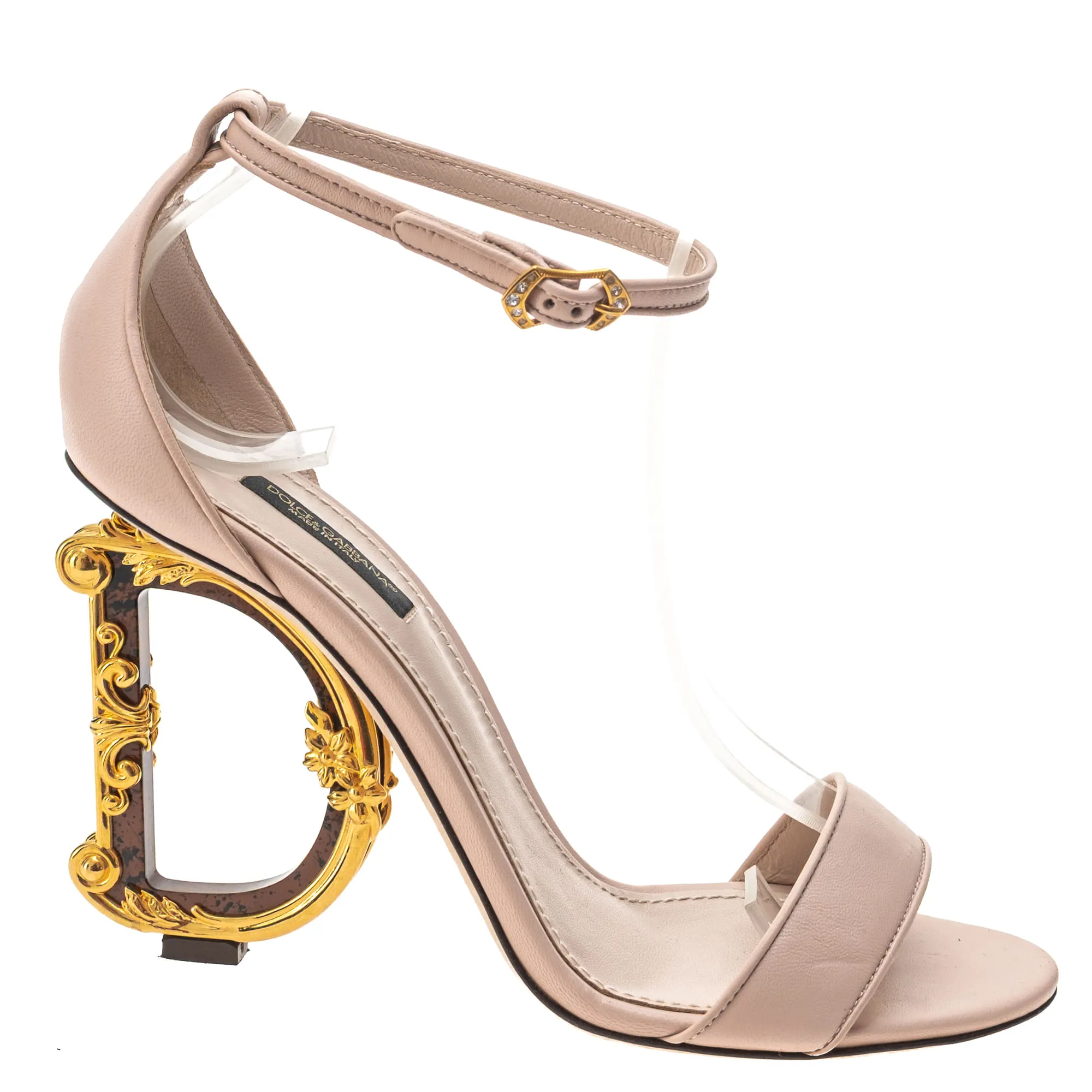 Sandália Dolce & Gabbana Keira Bege