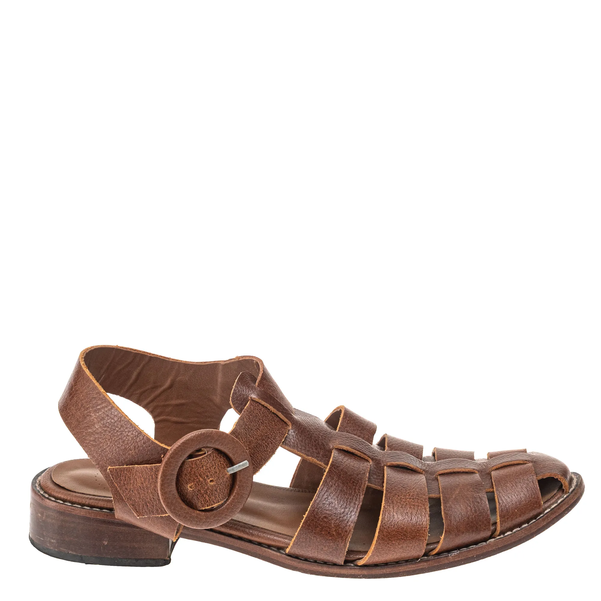 Sandália Manolita Fisherman Marrom