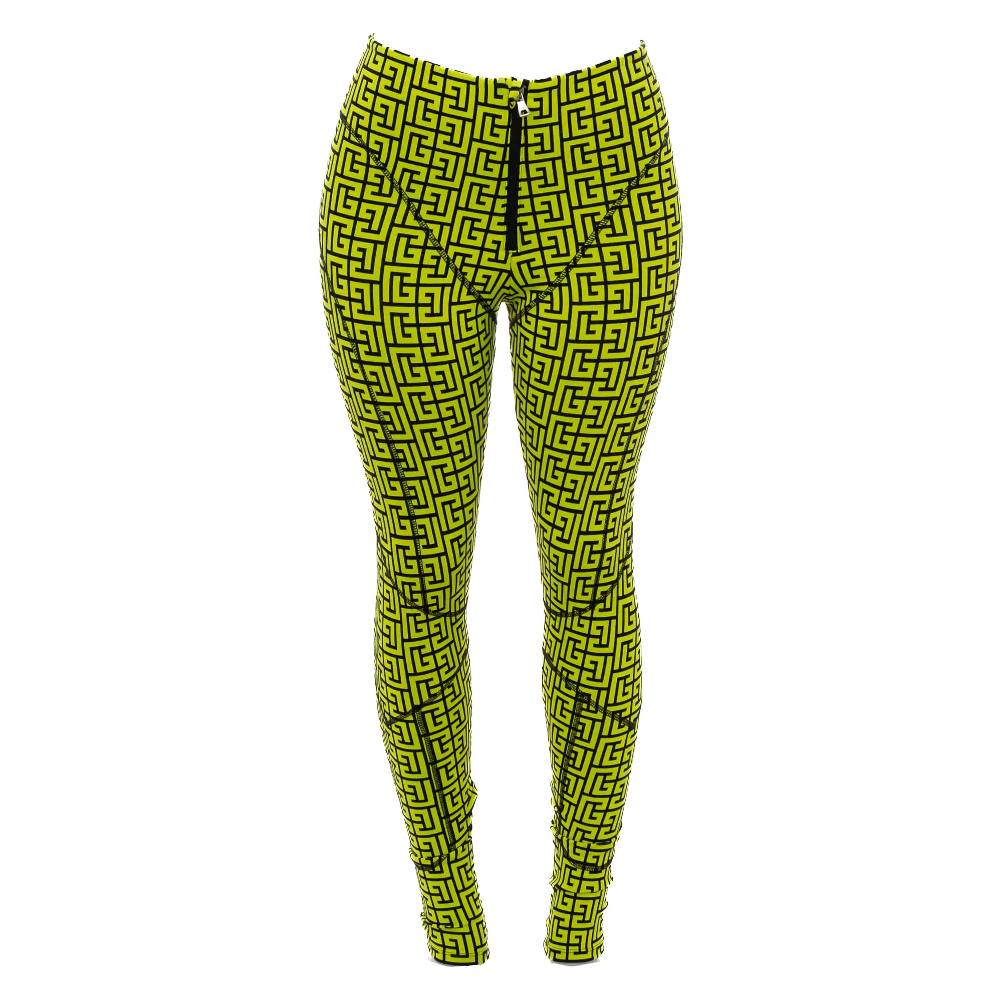 Legging Balmain Estampada Verde