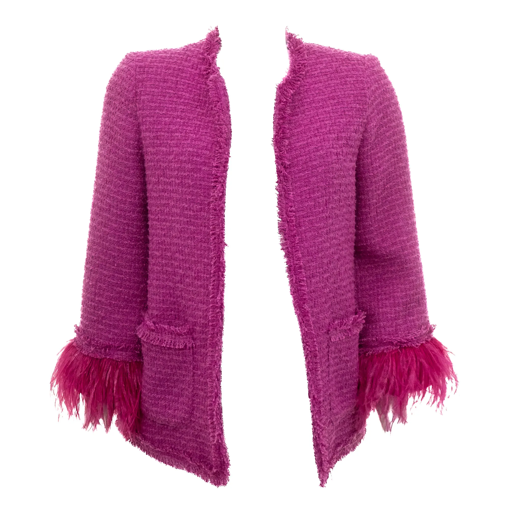 Casaqueto Amissima Tweed Rosa