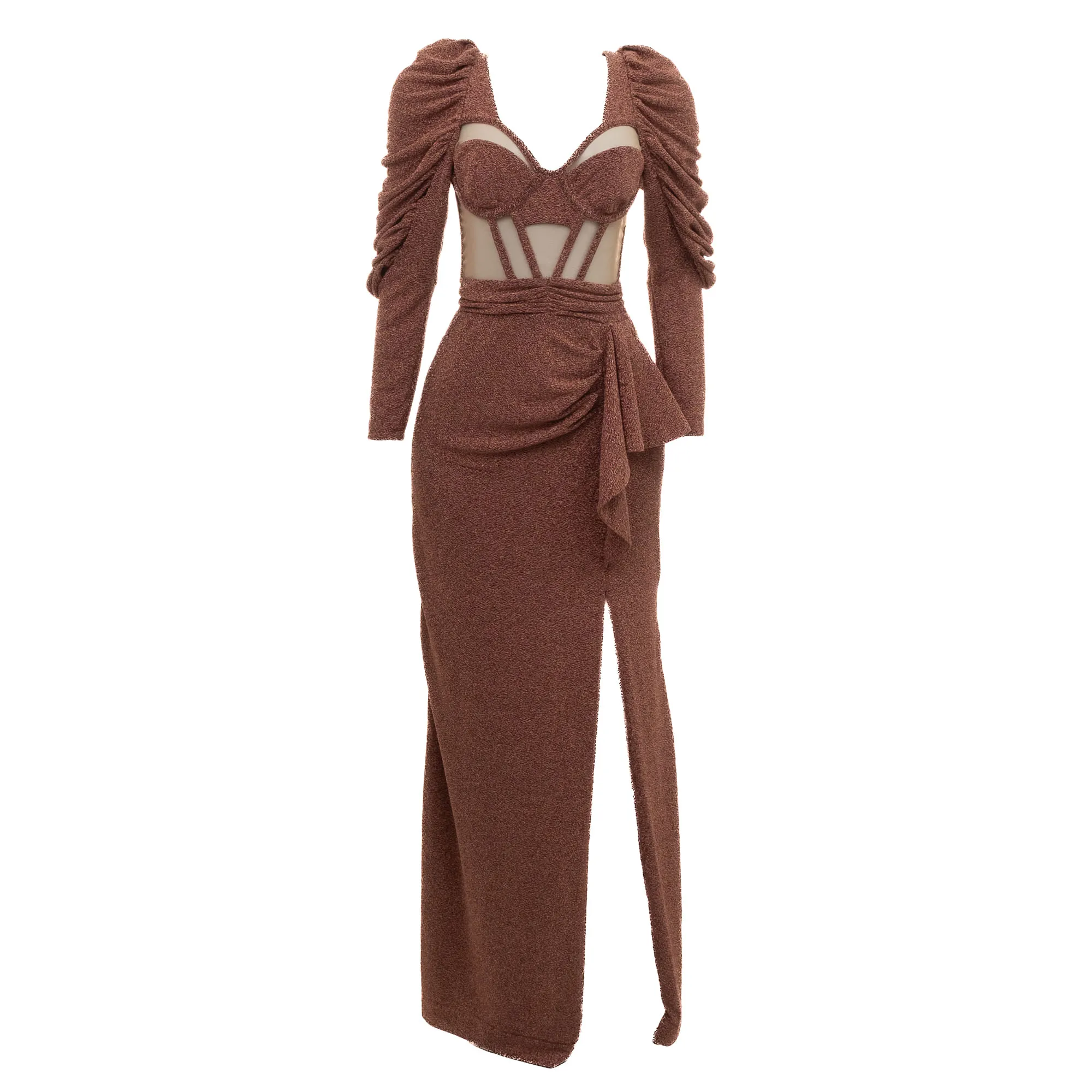 Vestido PatBo Recortes Rosa