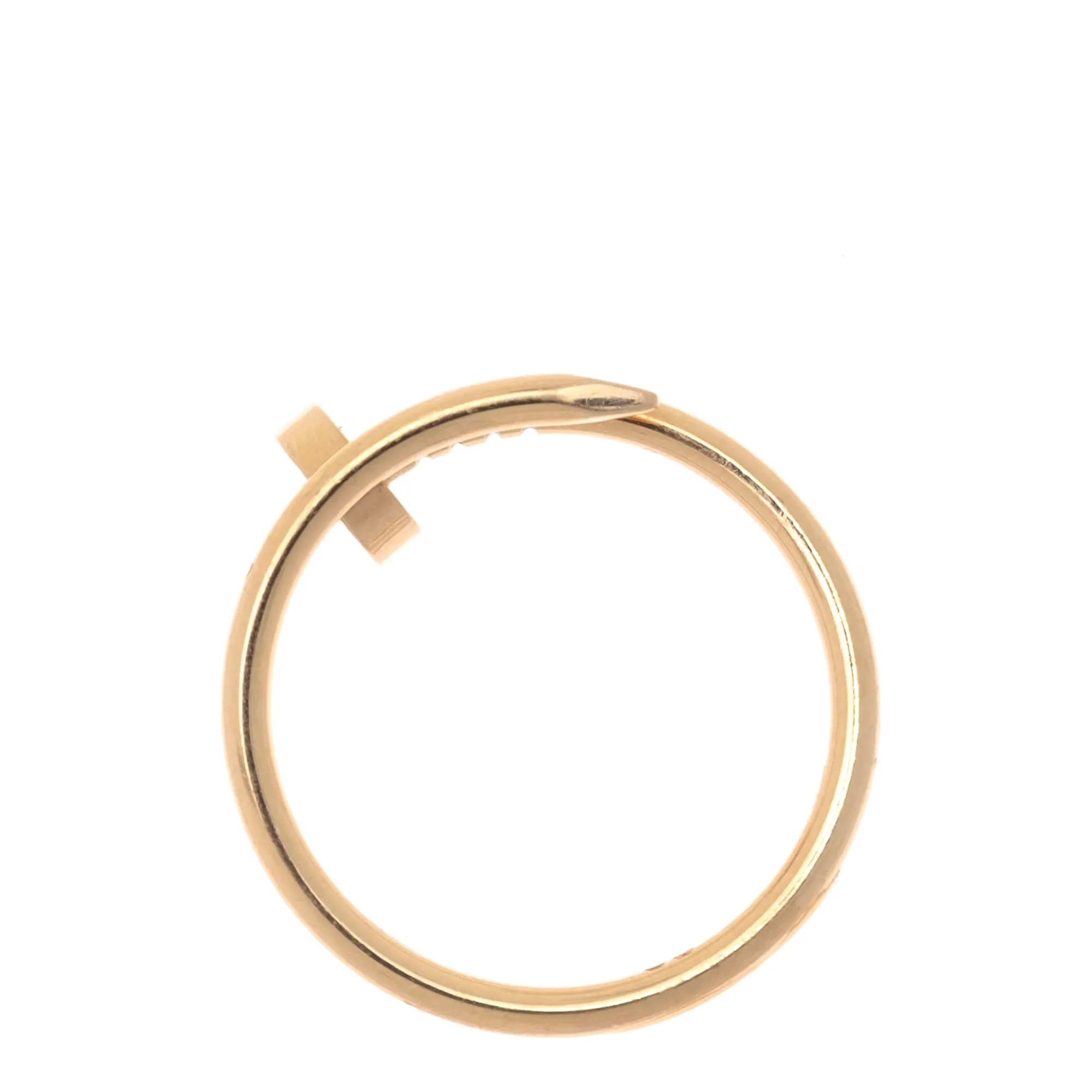 Anel Cartier Juste un Clou Ouro Rose