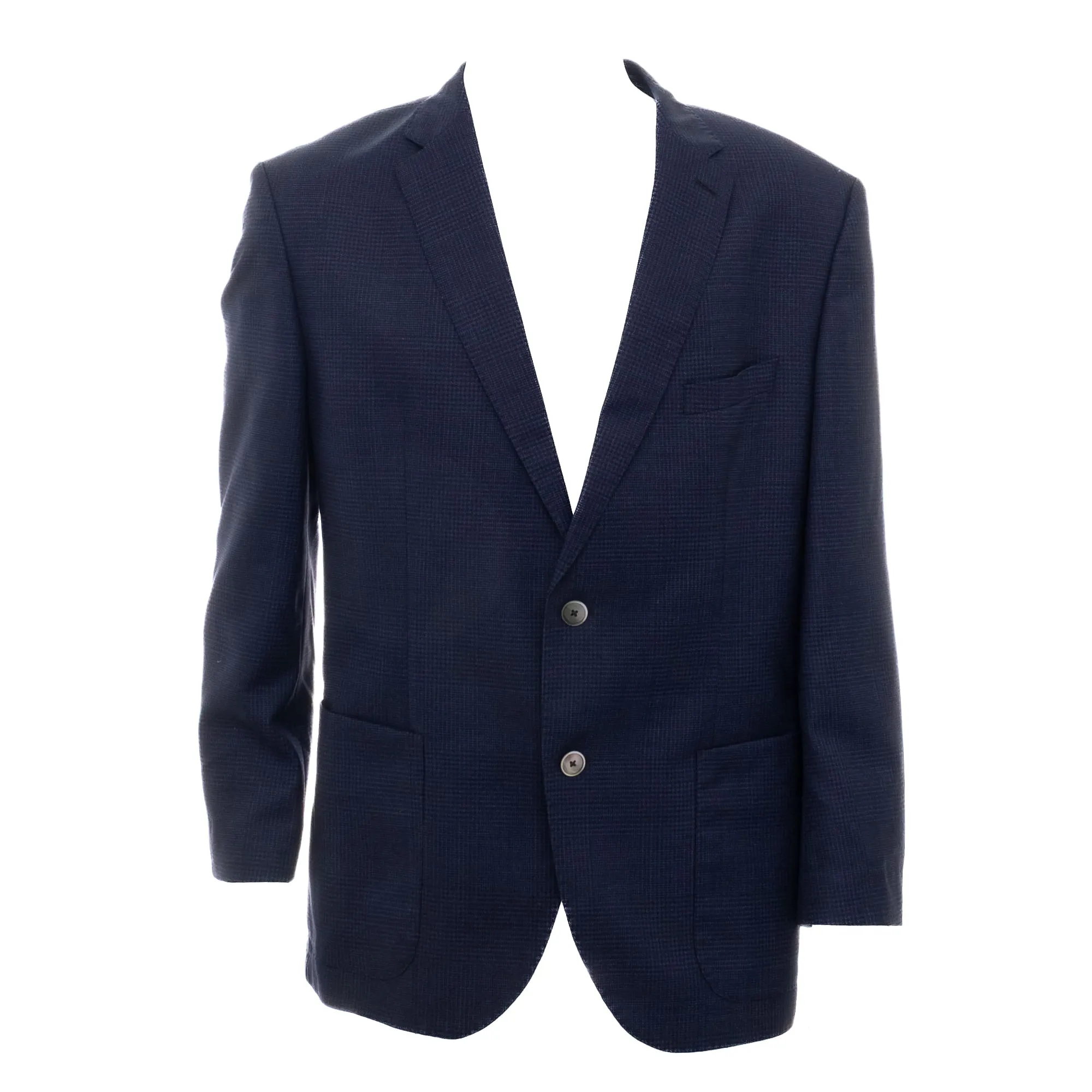Blazer Hugo Boss Padronagem Azul