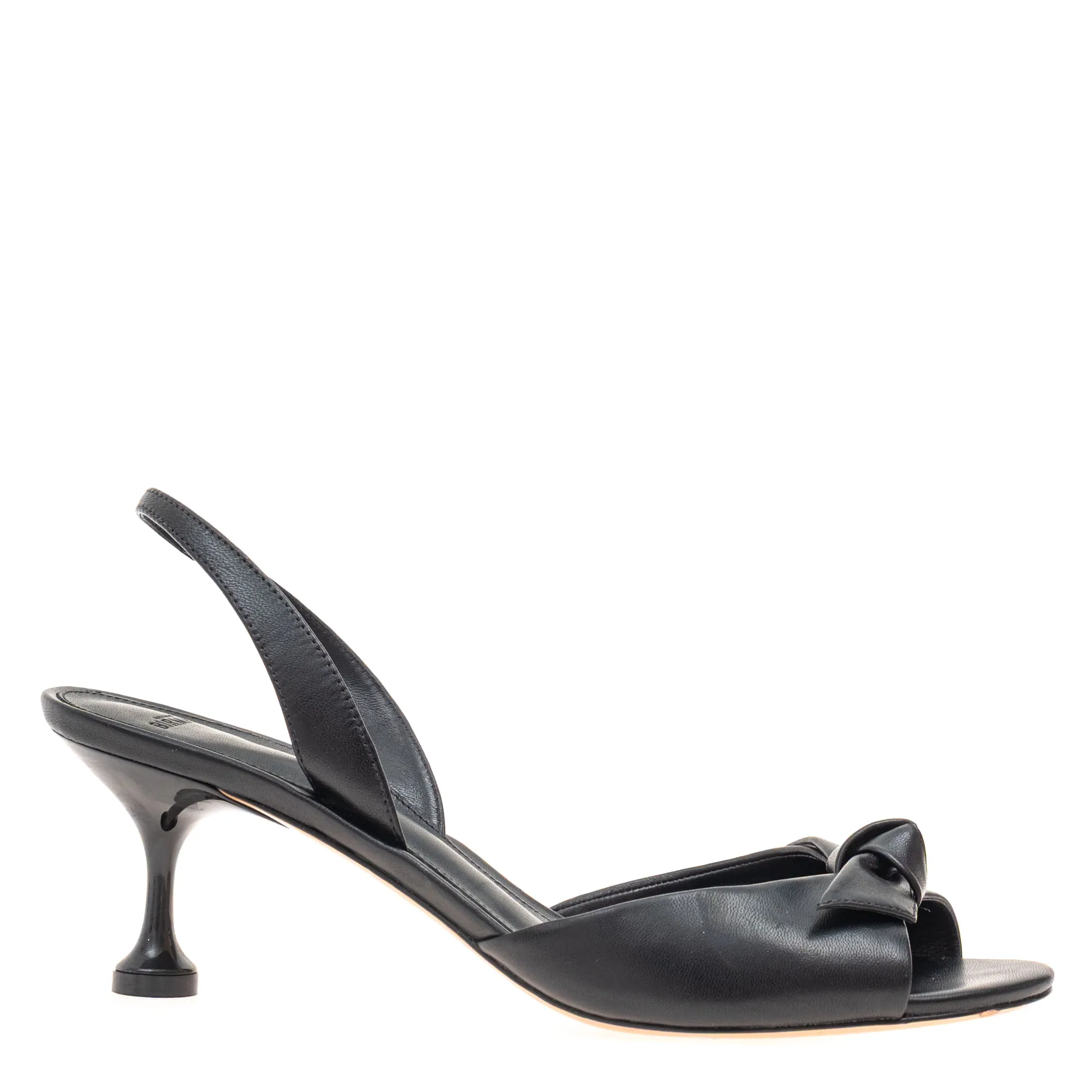 Sandália Alexandre Birman Slingback Couro Preto