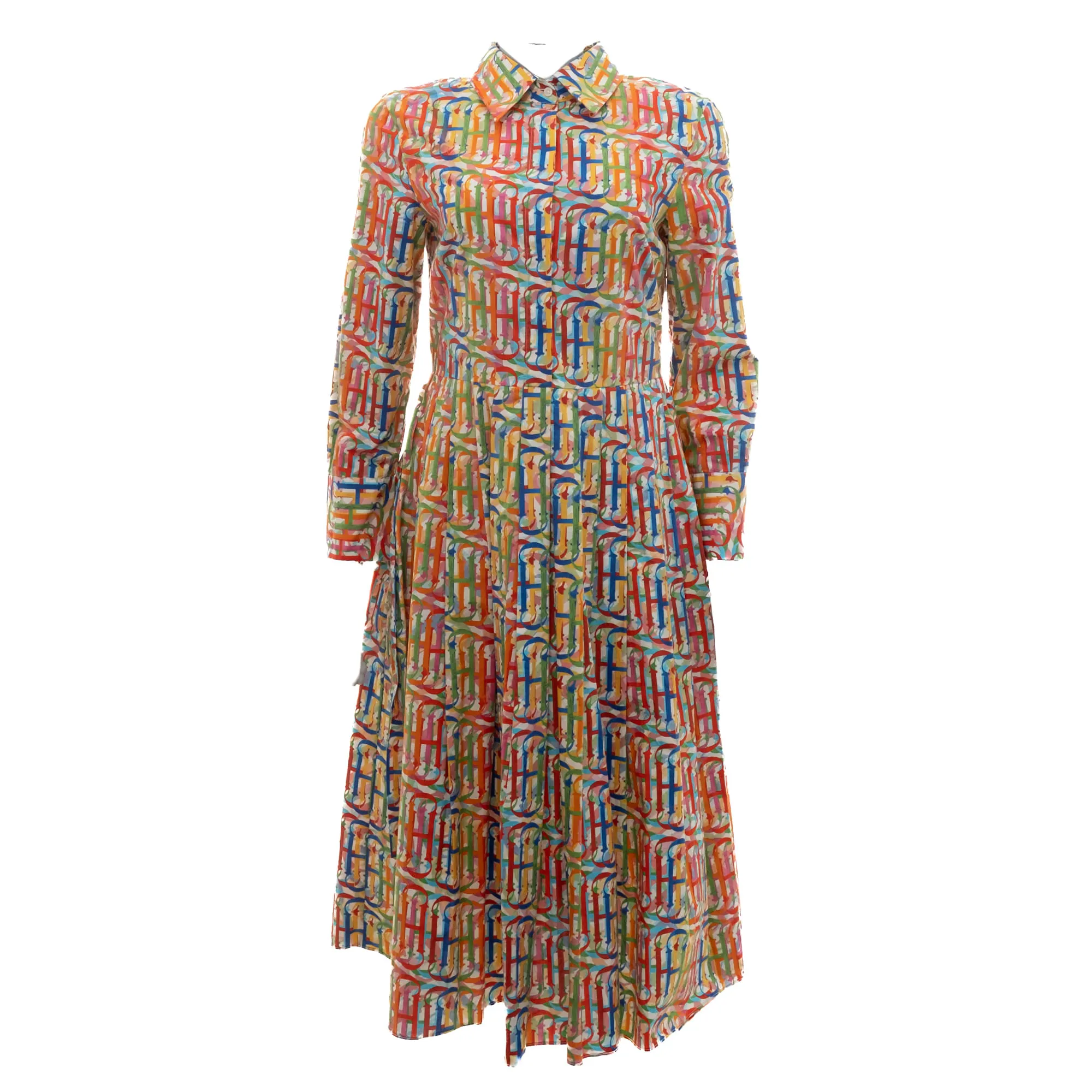 Vestido Carolina Herrera Estampa Colorida