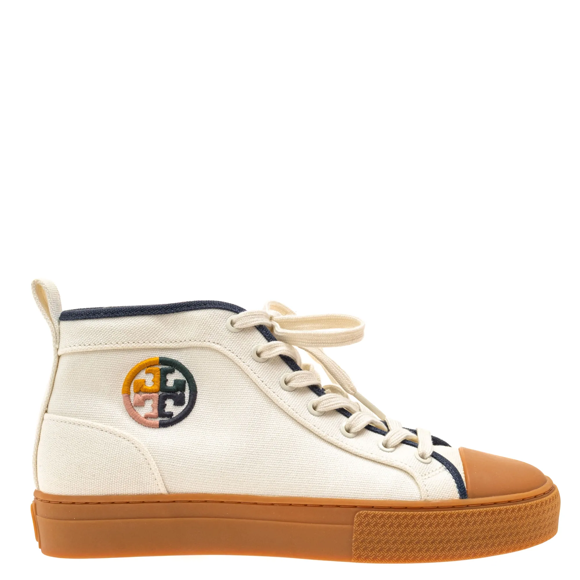 Tênis Tory Burch Tecido Bege