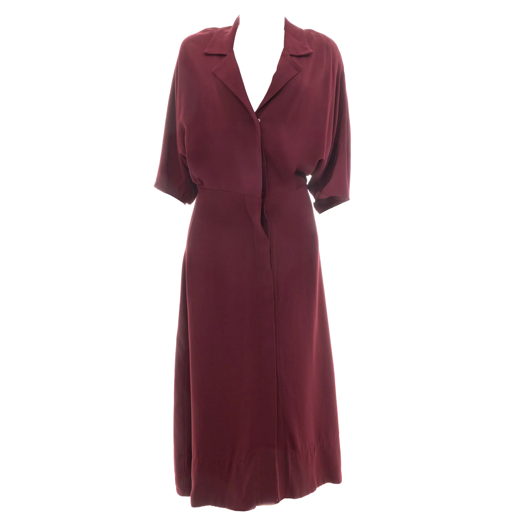 Vestido Mixed Longo Marsala