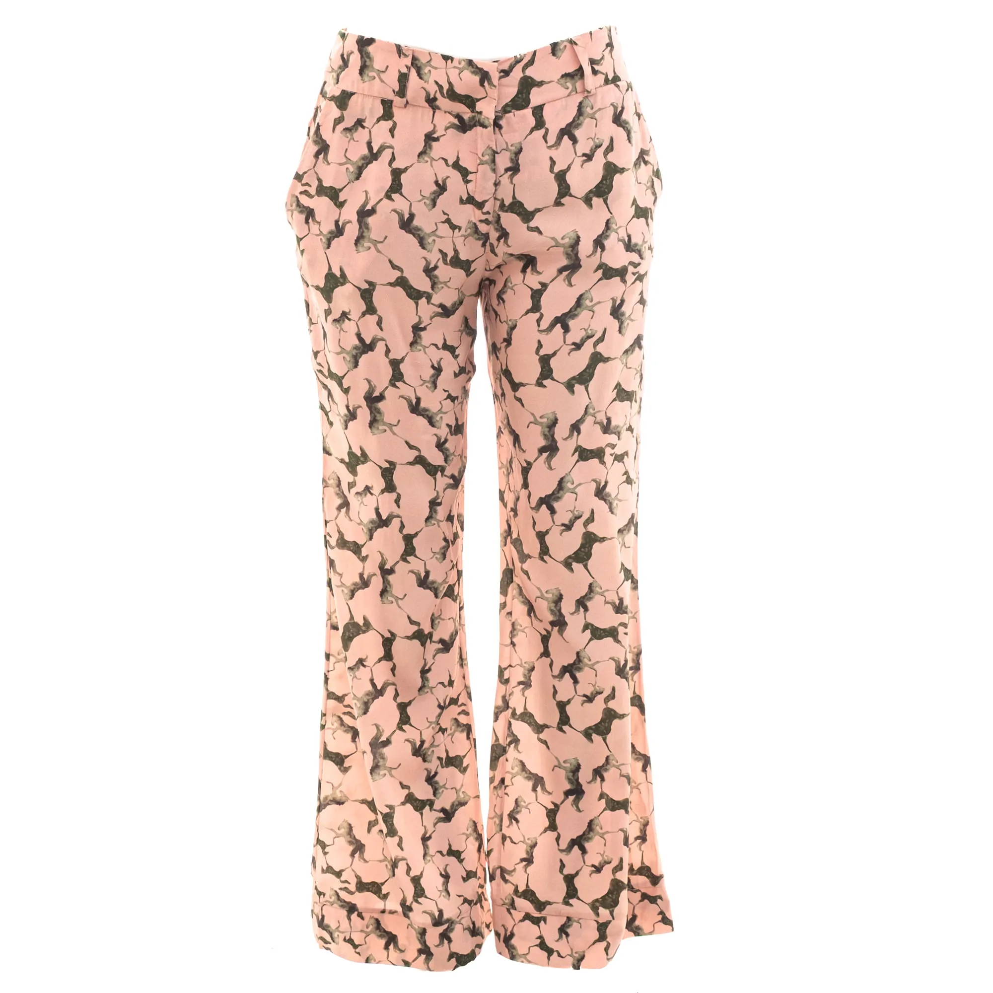 Calça Mixed Estampada Cavalos Rosa