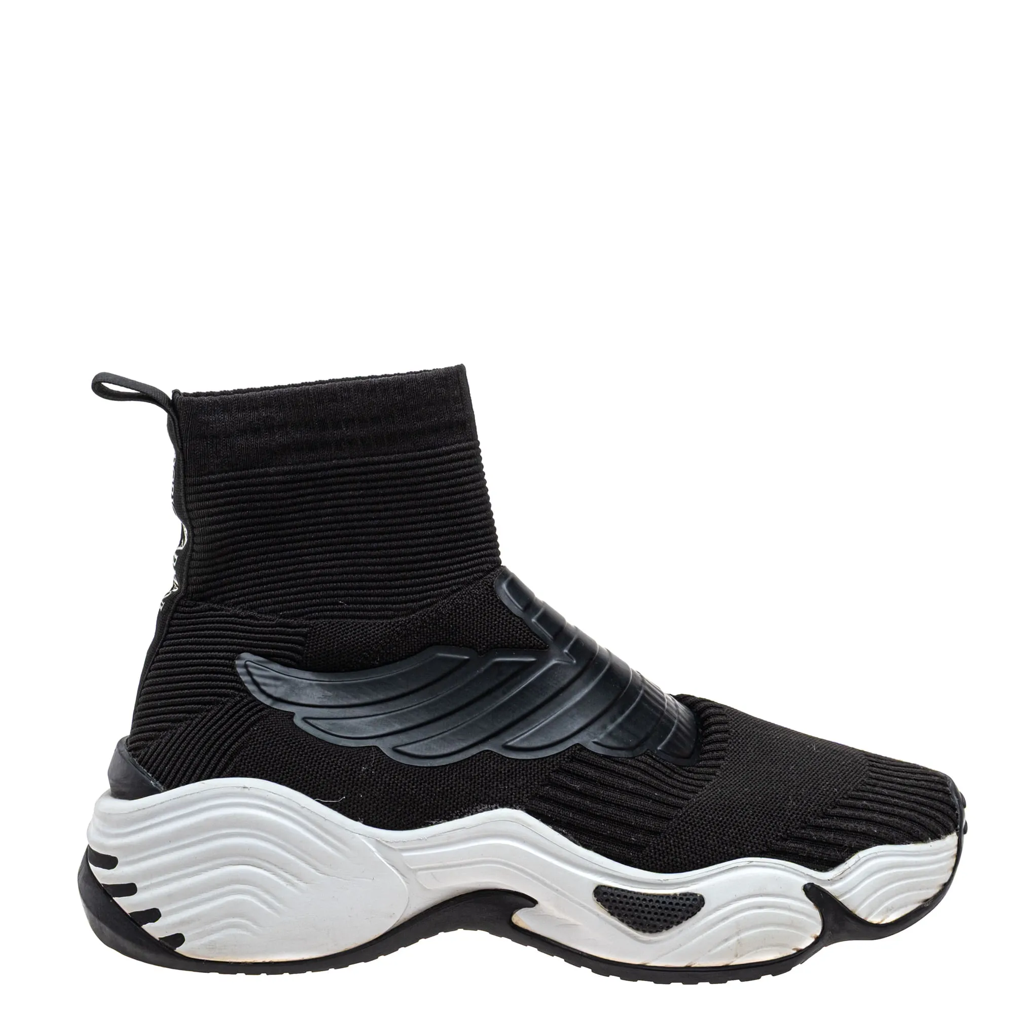 Tênis Emporio Armani Cano Alto Preto