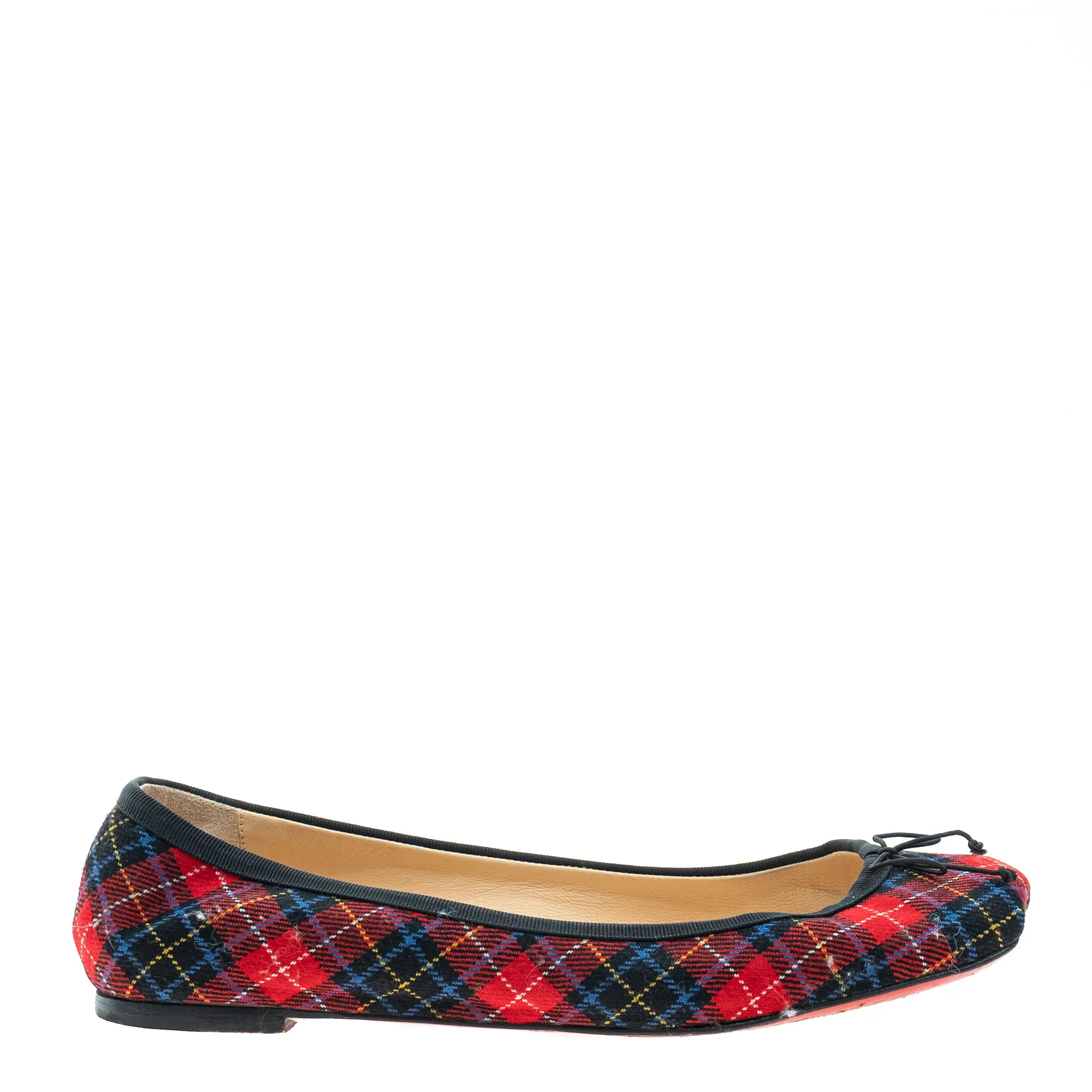 Sapatilha Christian Louboutin Xadrez Vermelha