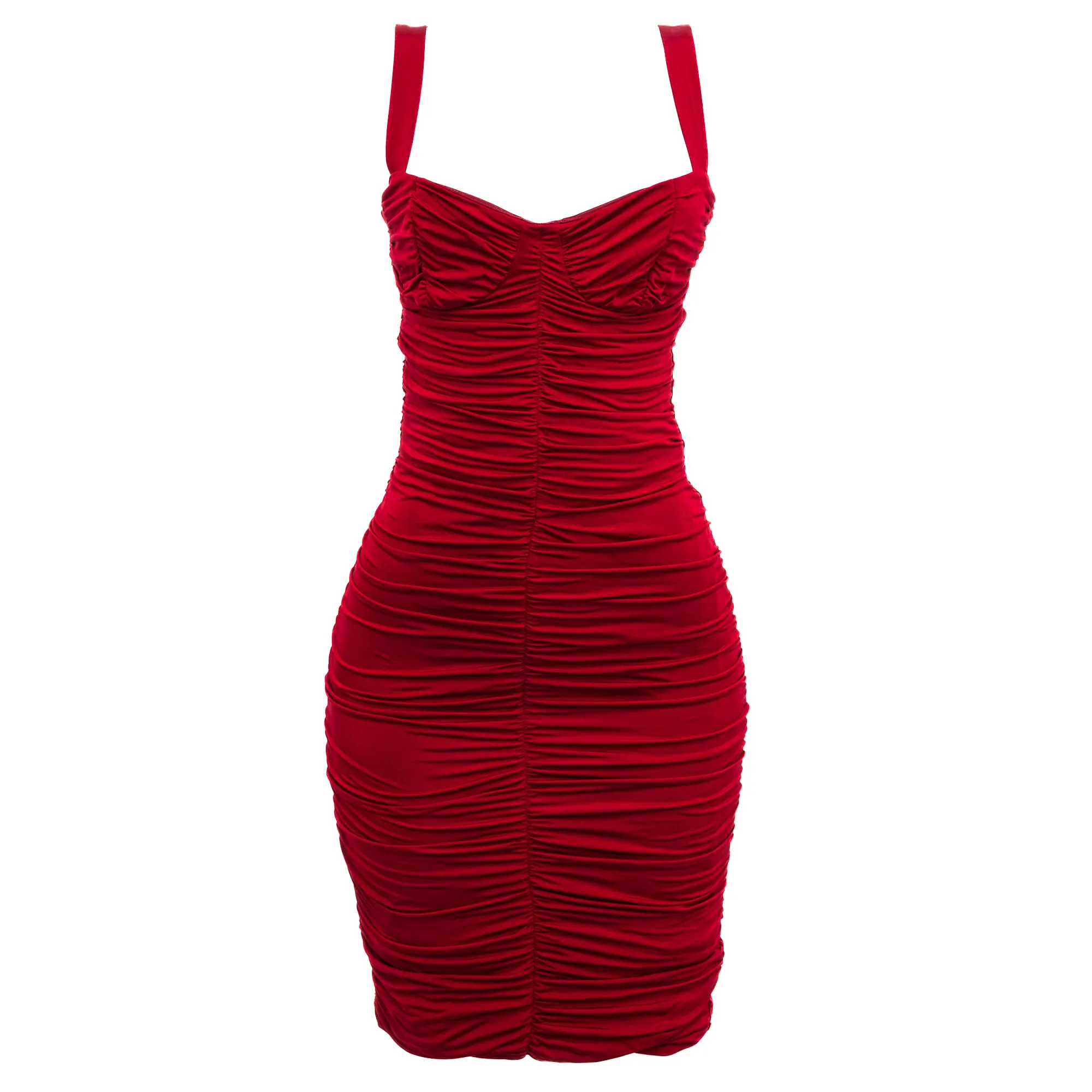 Vestido Iorane Dapeado Vermelho