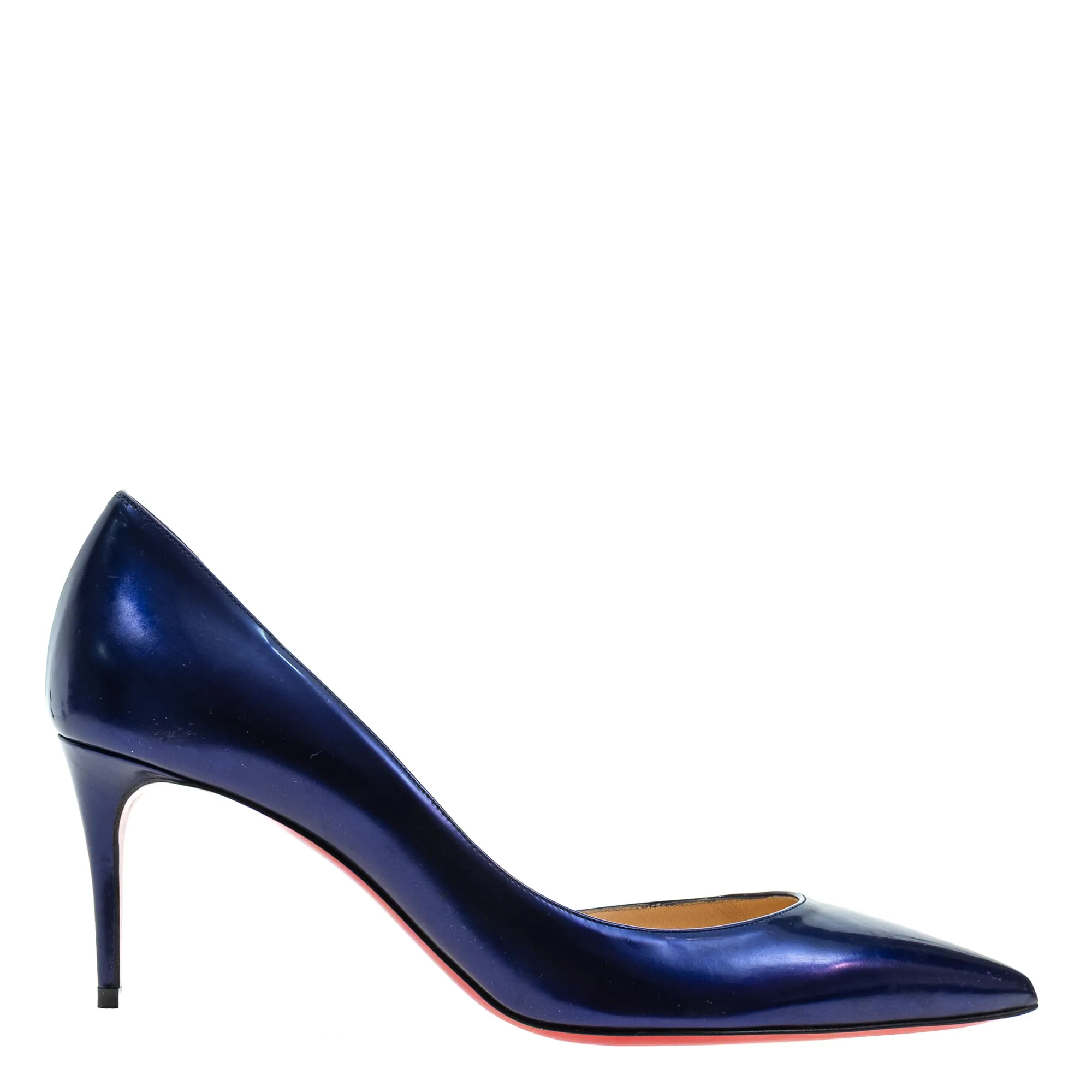 Scarpin Christian Lououtin Verniz Roxo