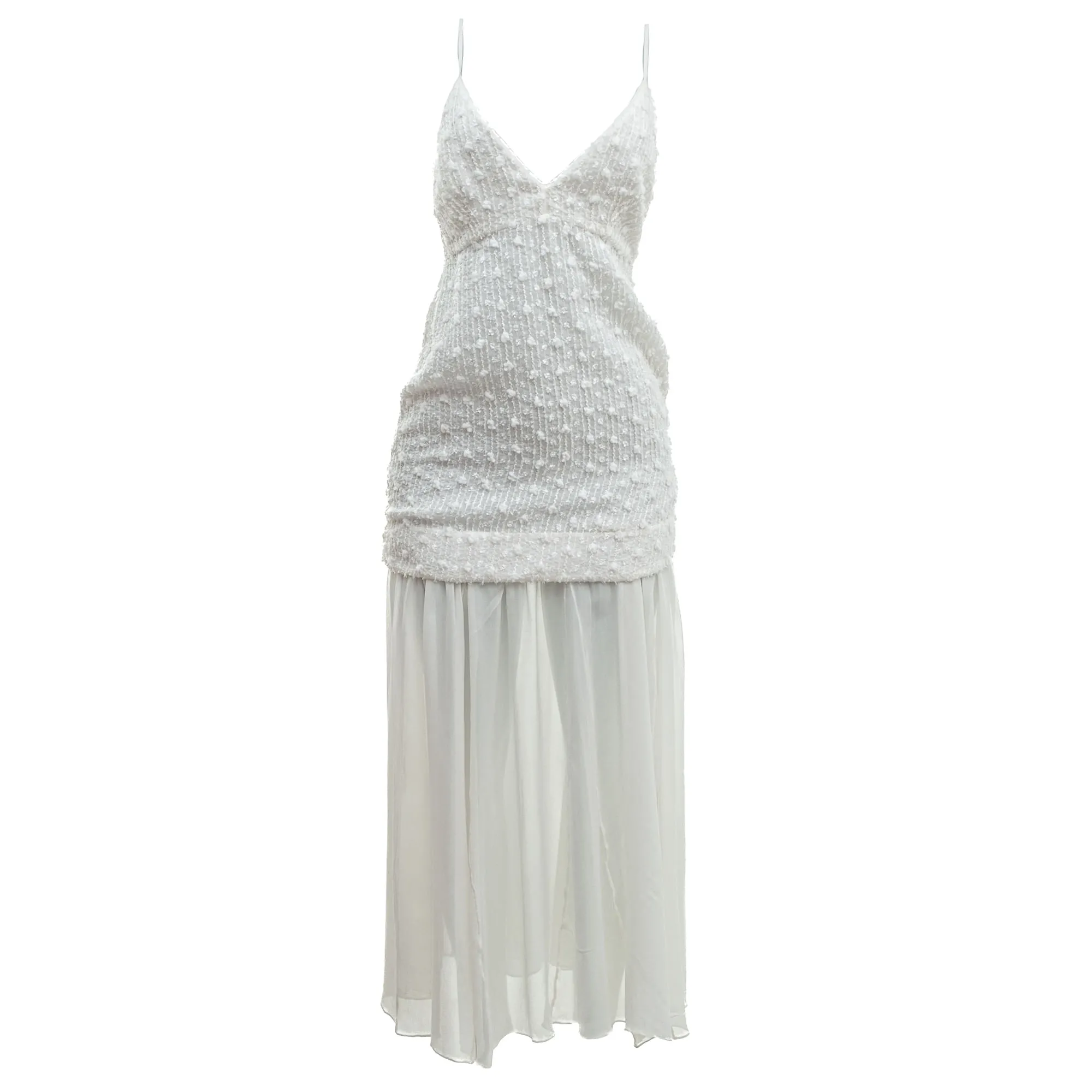 Vestido NK Sobreposição Branco