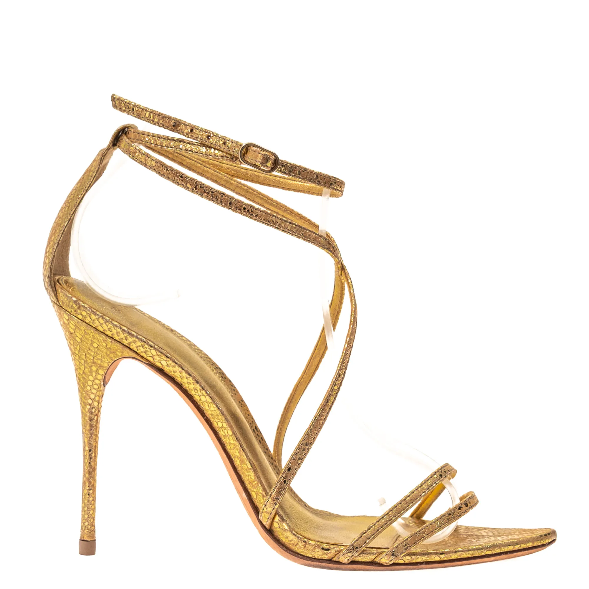 Sandália Alexandre Birman Amarração Dourada